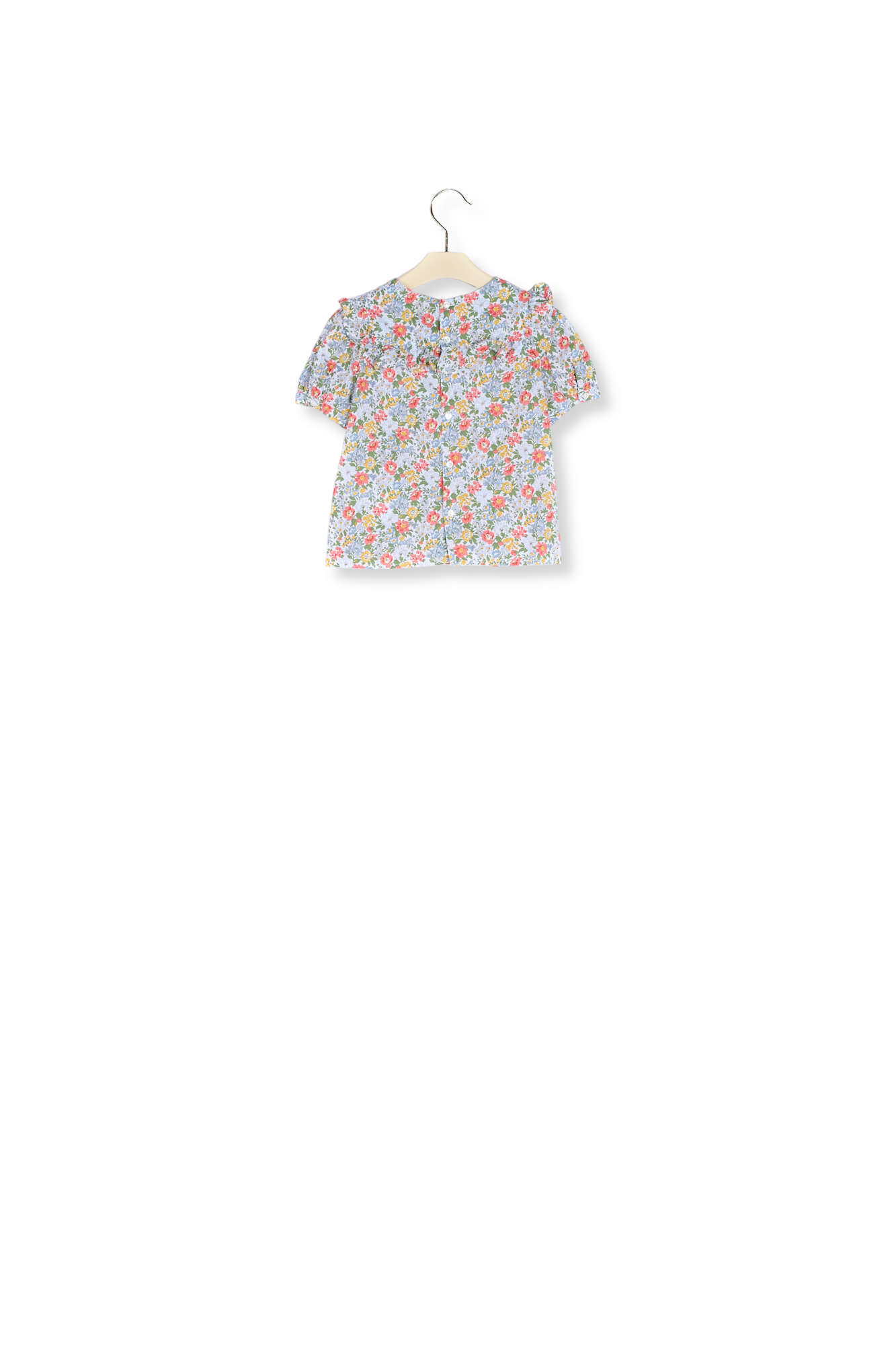 Blouse en tissu Liberty bio Bonpoint Vintage seconde main photo 3