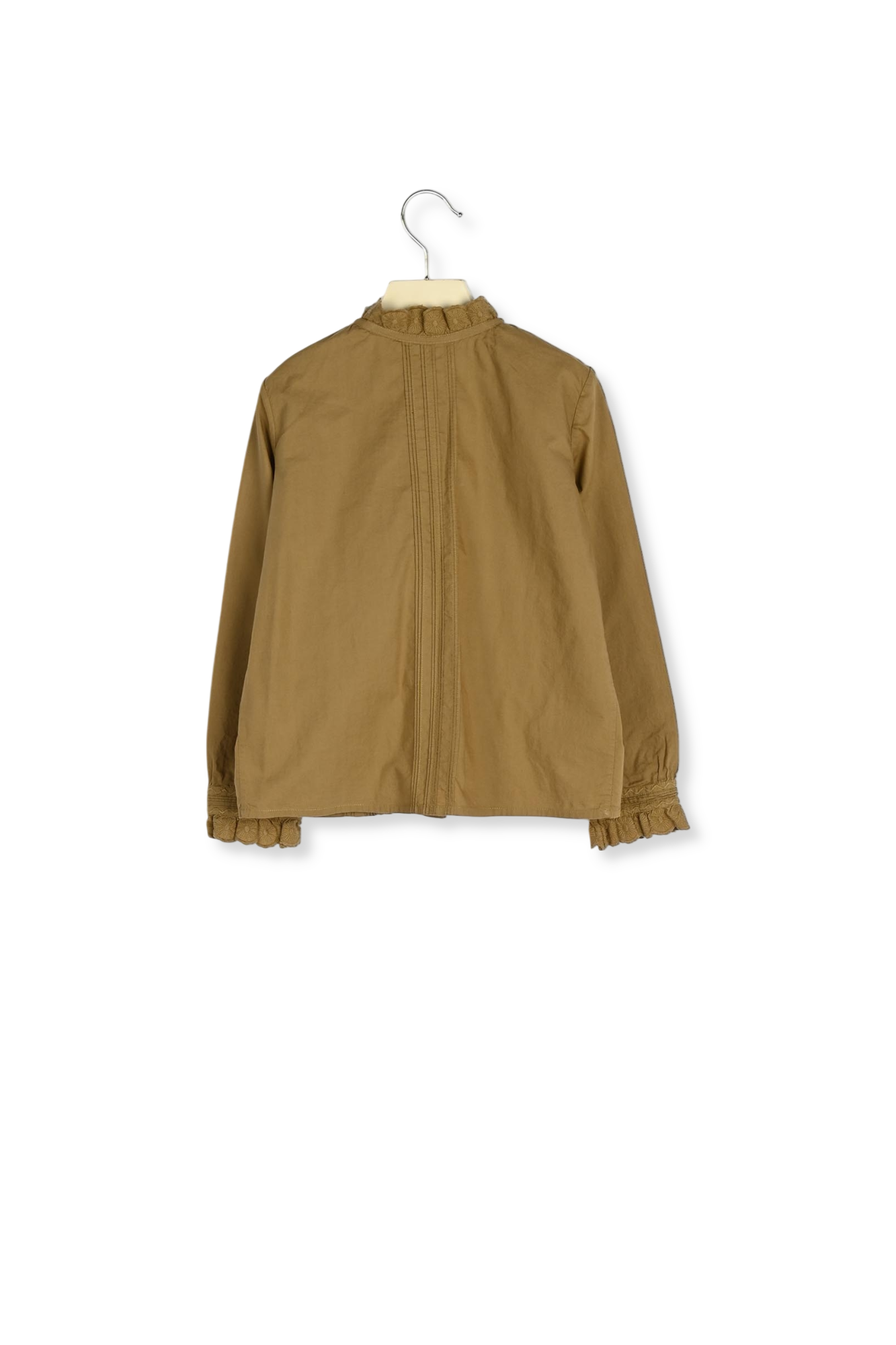 Blouse plissée et brodée Bonpoint Vintage seconde main photo 3