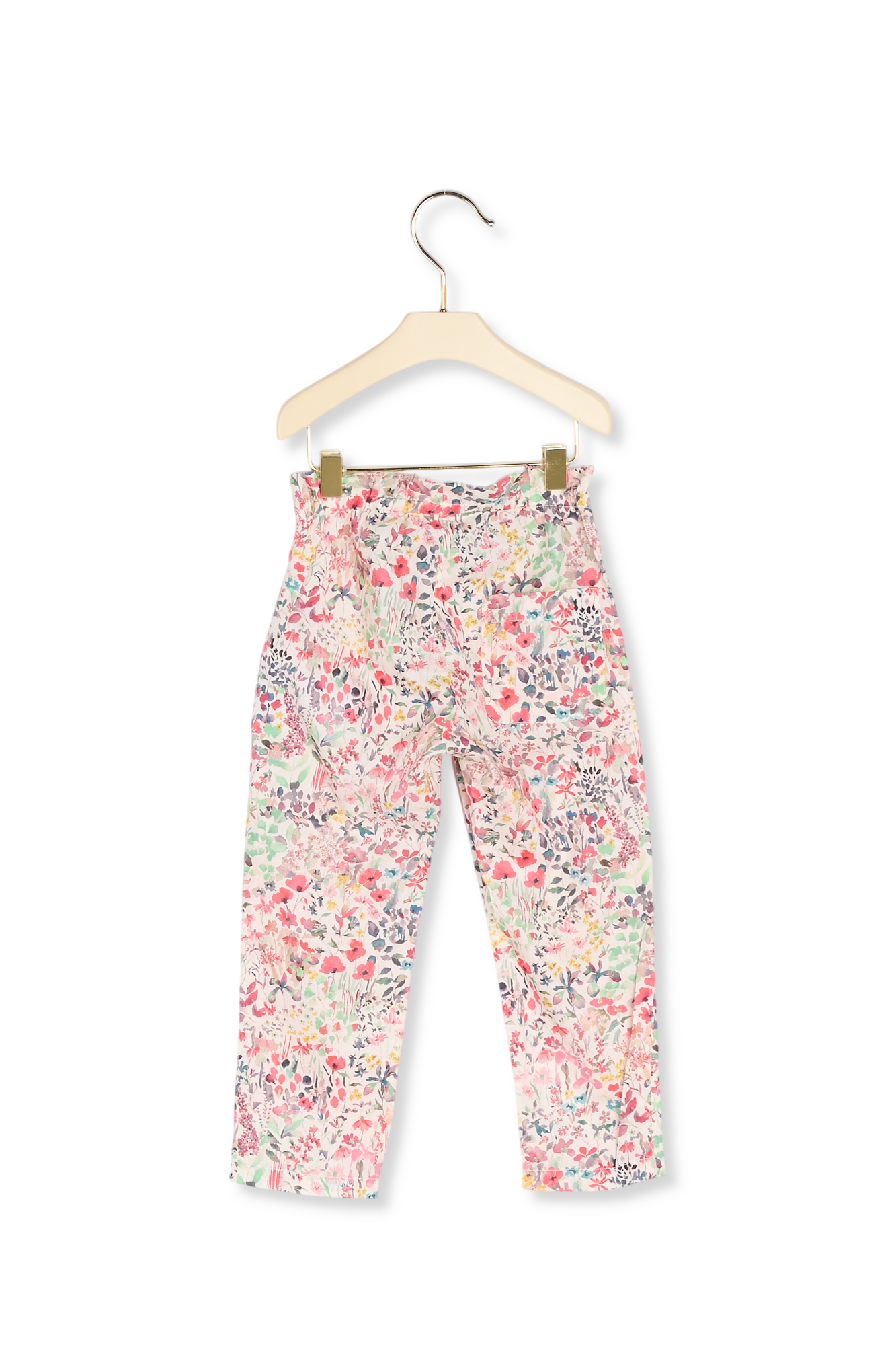 Pantalon en coton Liberty Bonpoint Vintage seconde main photo 3