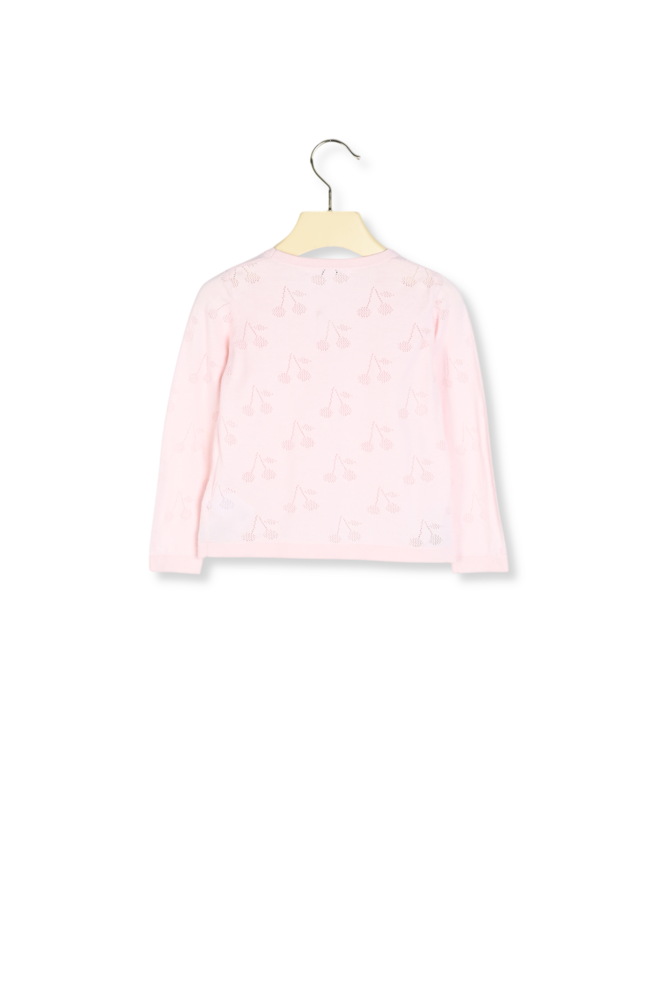 Cardigan en coton ajouré Bonpoint Vintage seconde main photo 3