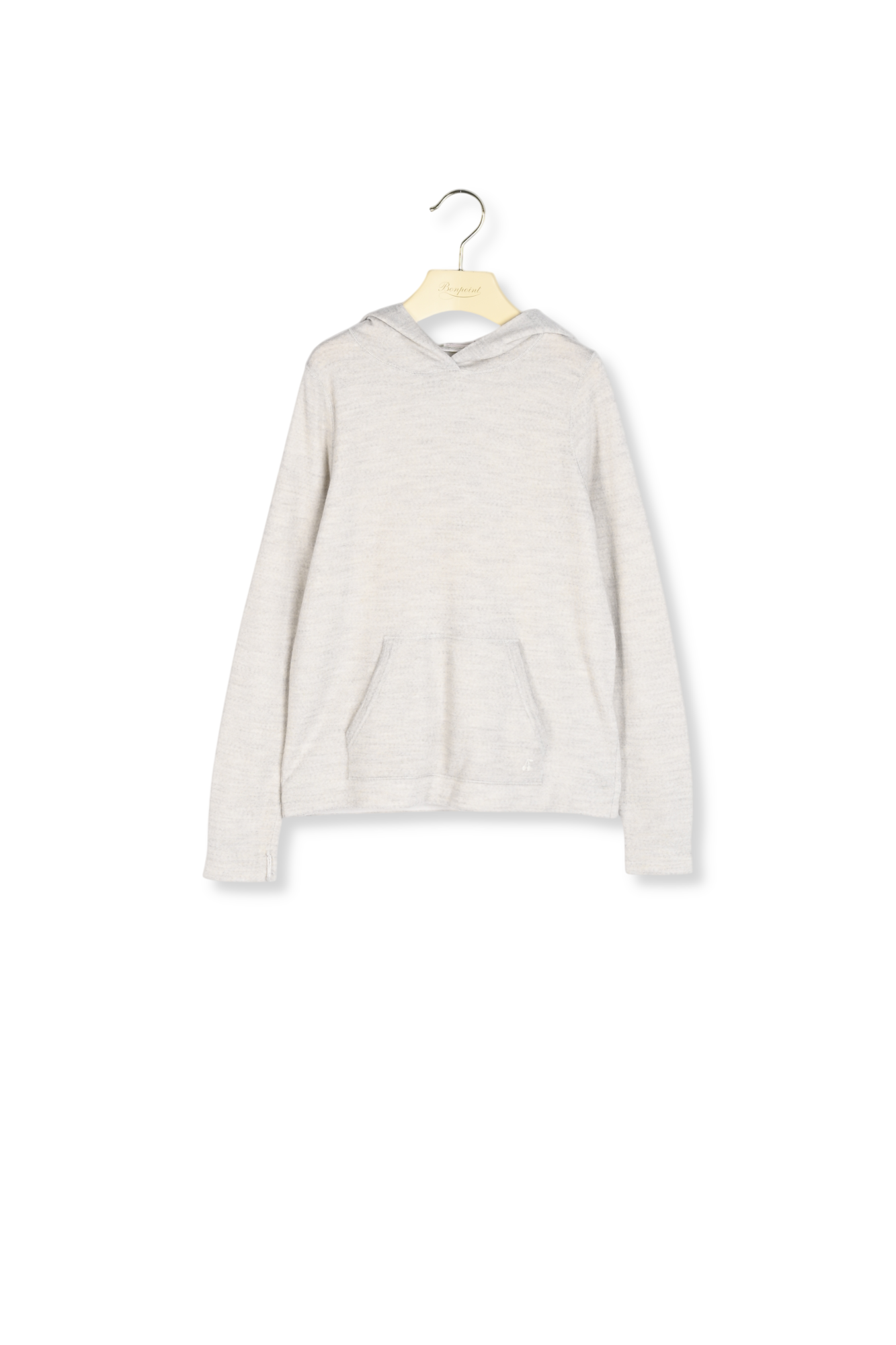 Pull à capuche en mérinos Bonpoint Vintage seconde main photo 2