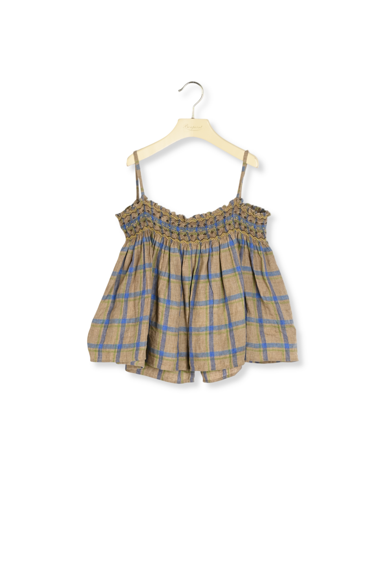 Blouse en lin Bonpoint Vintage seconde main photo 2