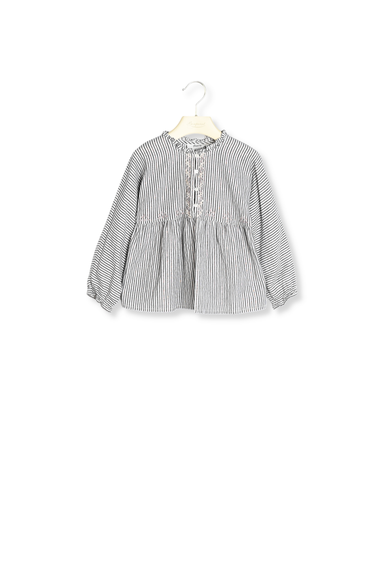 Blouse brodée main Bonpoint Vintage seconde main photo 2