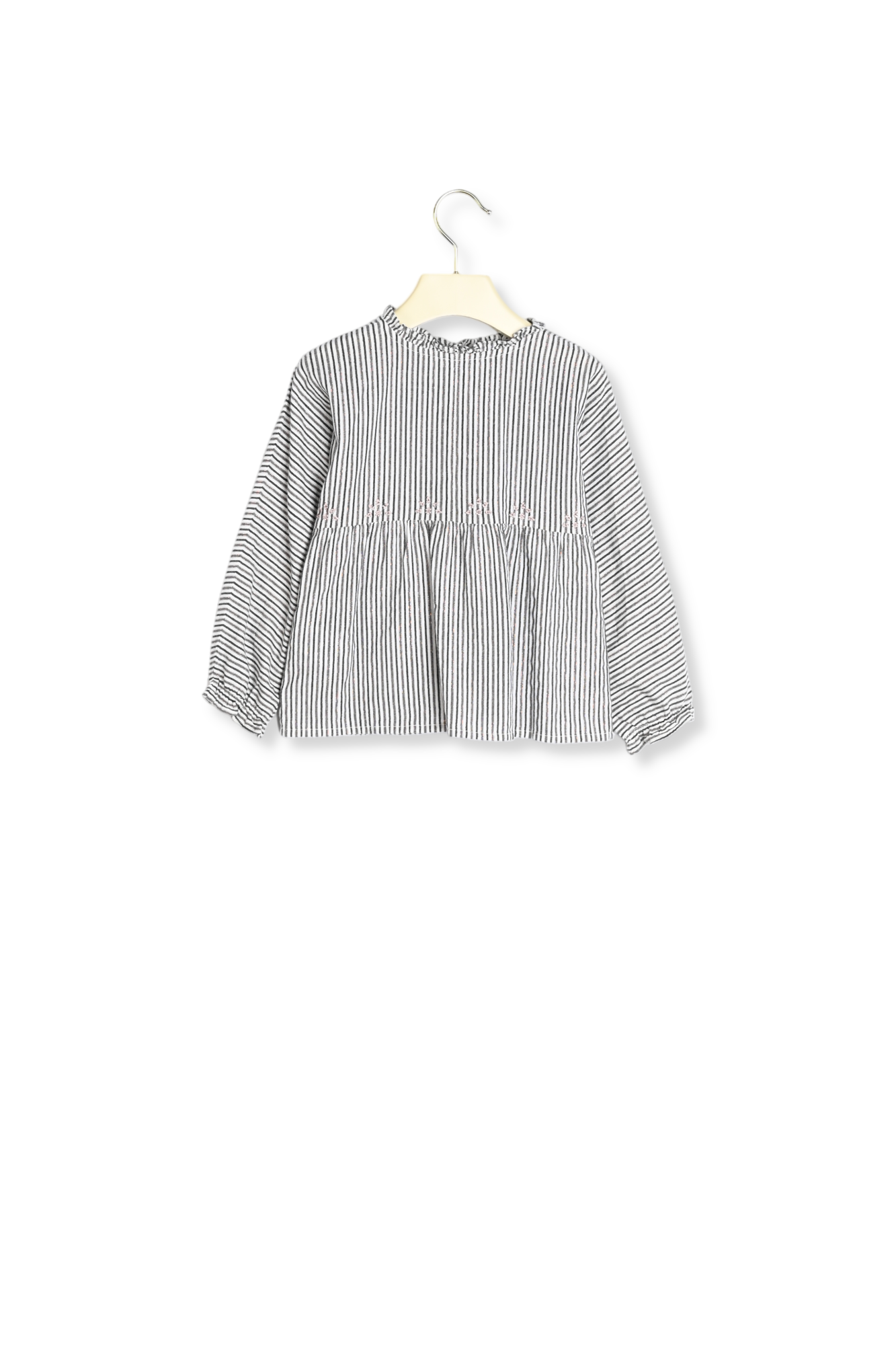Blouse brodée main Bonpoint Vintage seconde main photo 3
