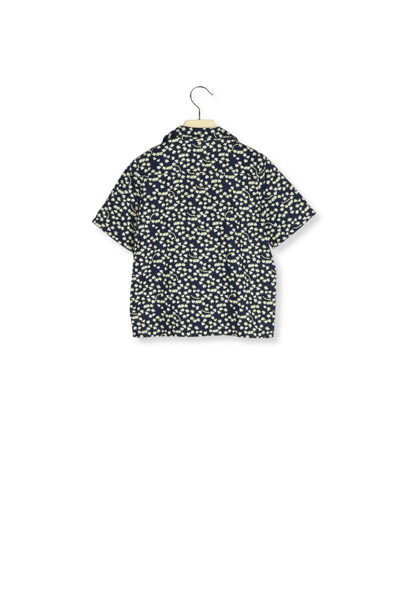 Chemise en coton imprimé Bonpoint Vintage seconde main photo 2