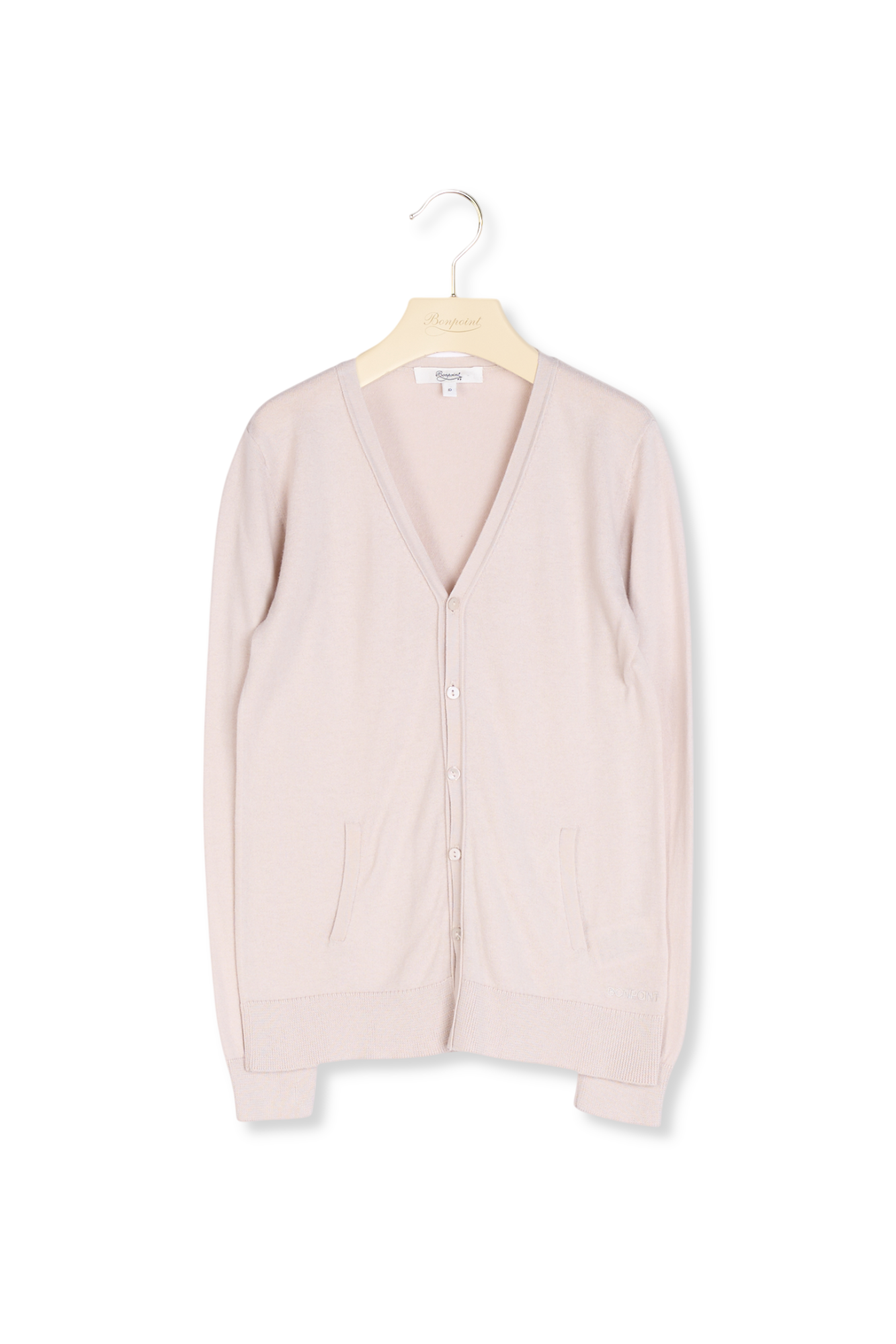Cardigan en coton et cachemire Bonpoint Vintage seconde main photo 2