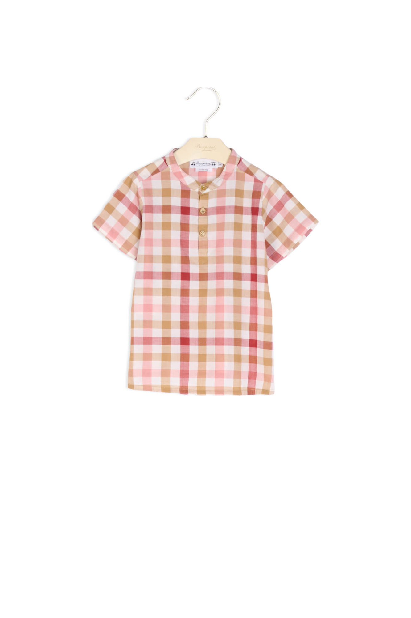 Chemise à carreaux Bonpoint Vintage seconde main photo 2