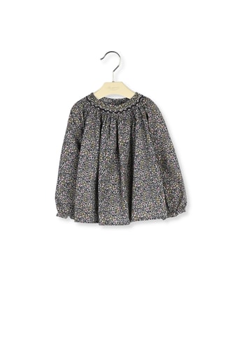 Blouse smockée Griotte Bonpoint Vintage seconde main photo 2