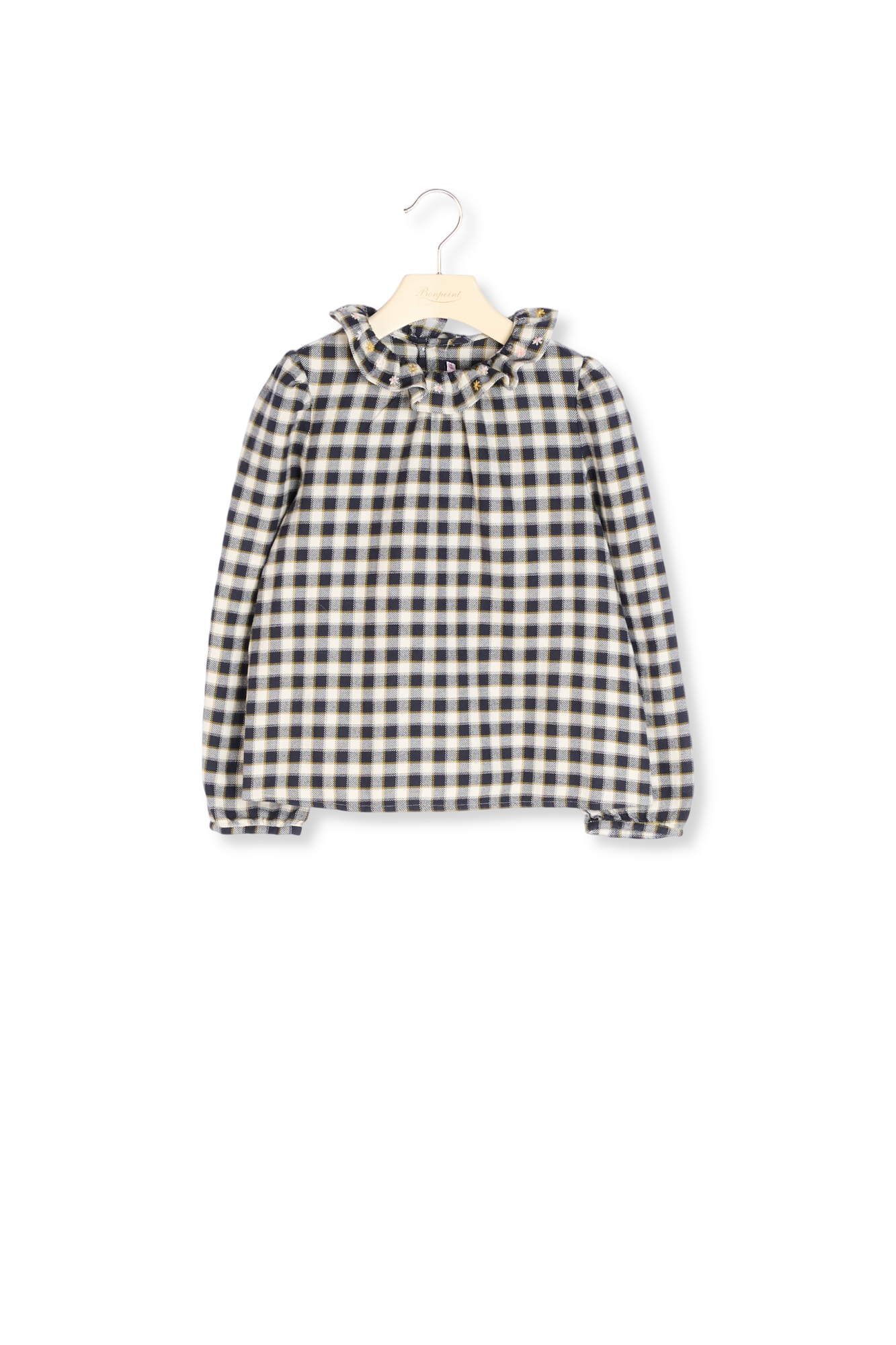 Blouse brodée Timber Bonpoint Vintage seconde main photo 2