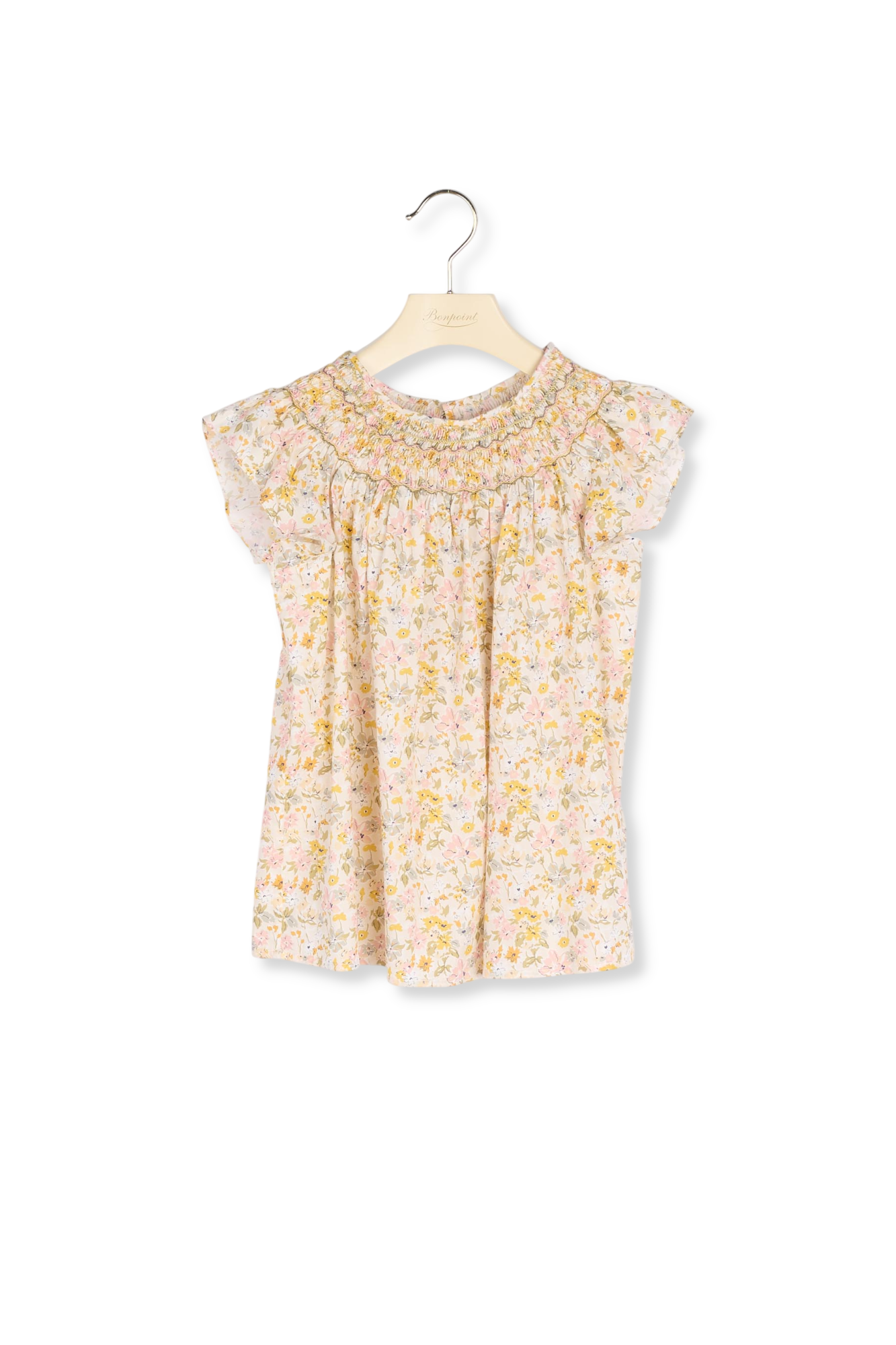 Blouse en tissu Liberty bio Bonpoint Vintage seconde main photo 2