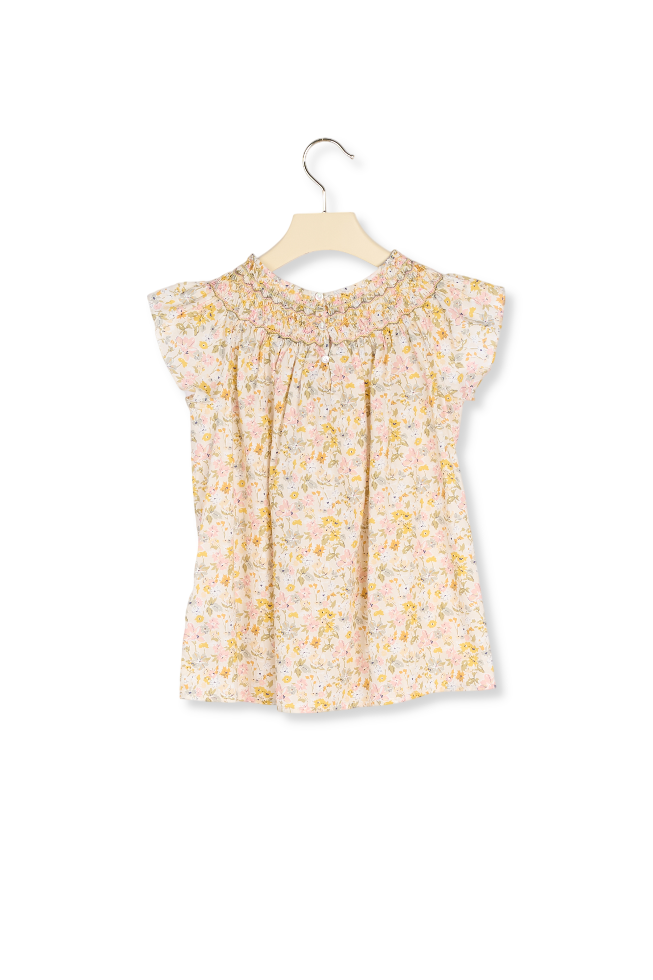 Blouse en tissu Liberty bio Bonpoint Vintage seconde main photo 3