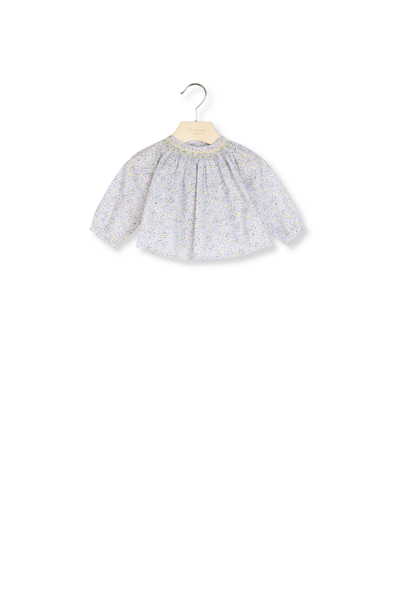 Blouse smockée Griotte Bonpoint Vintage seconde main photo 2