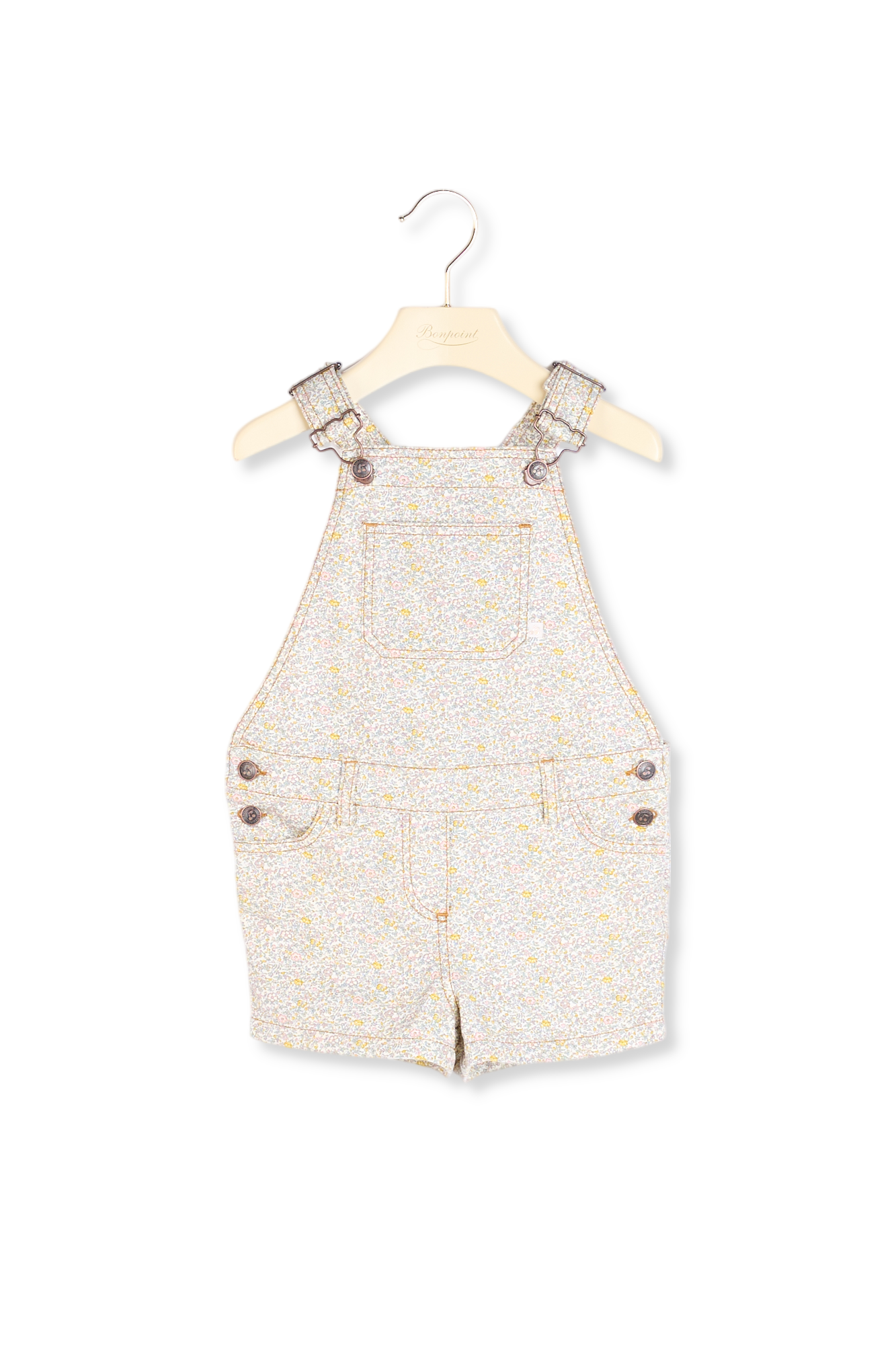 Salopette en coton Liberty Bonpoint Vintage seconde main photo 2