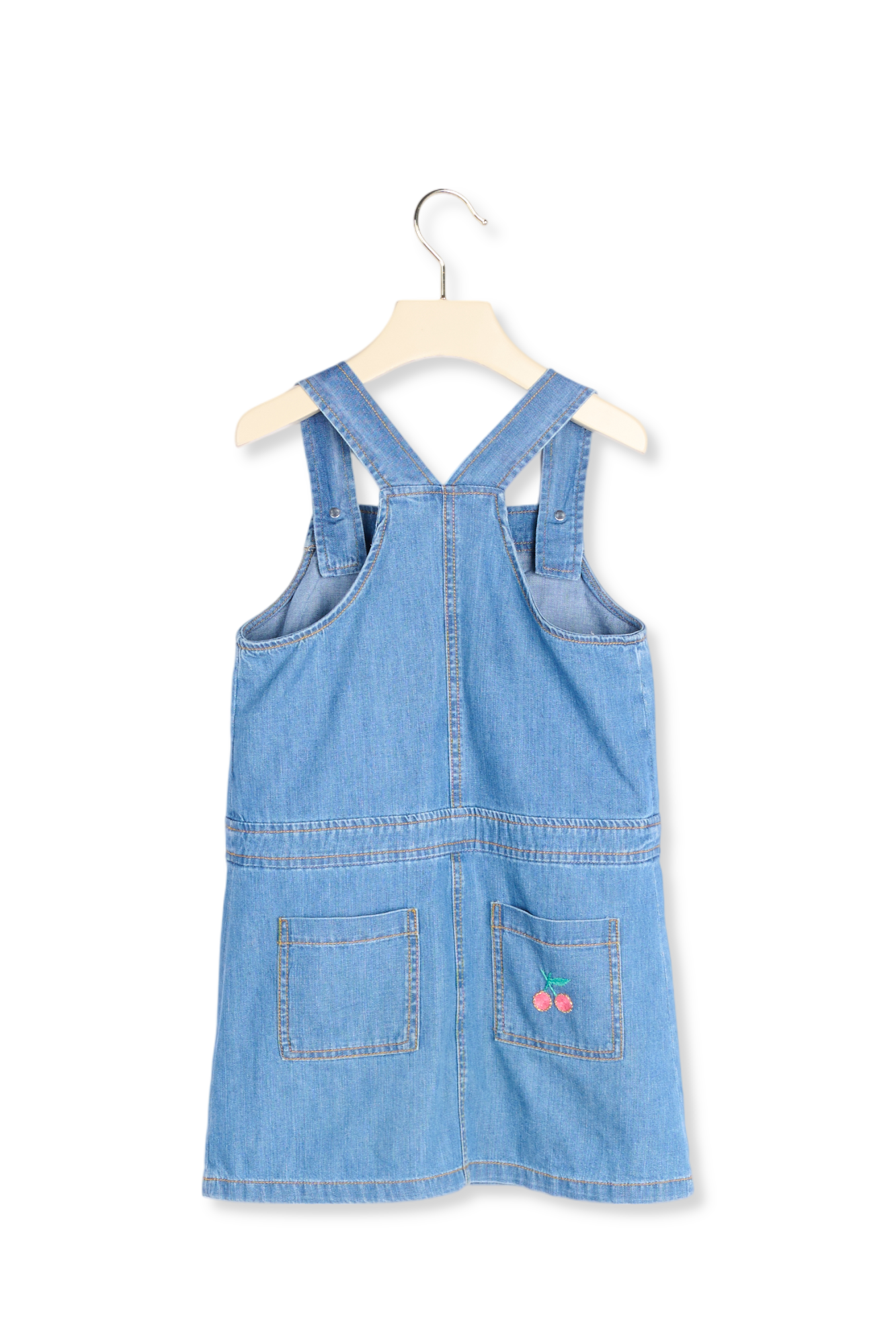 Robe en denim Bonpoint Vintage seconde main photo 2