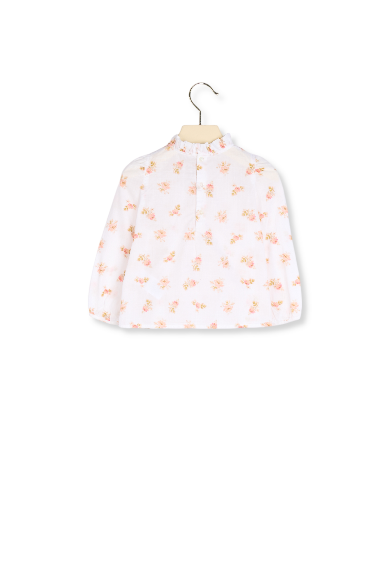 Blouse imprimée fleurs Bonpoint Vintage seconde main photo 3