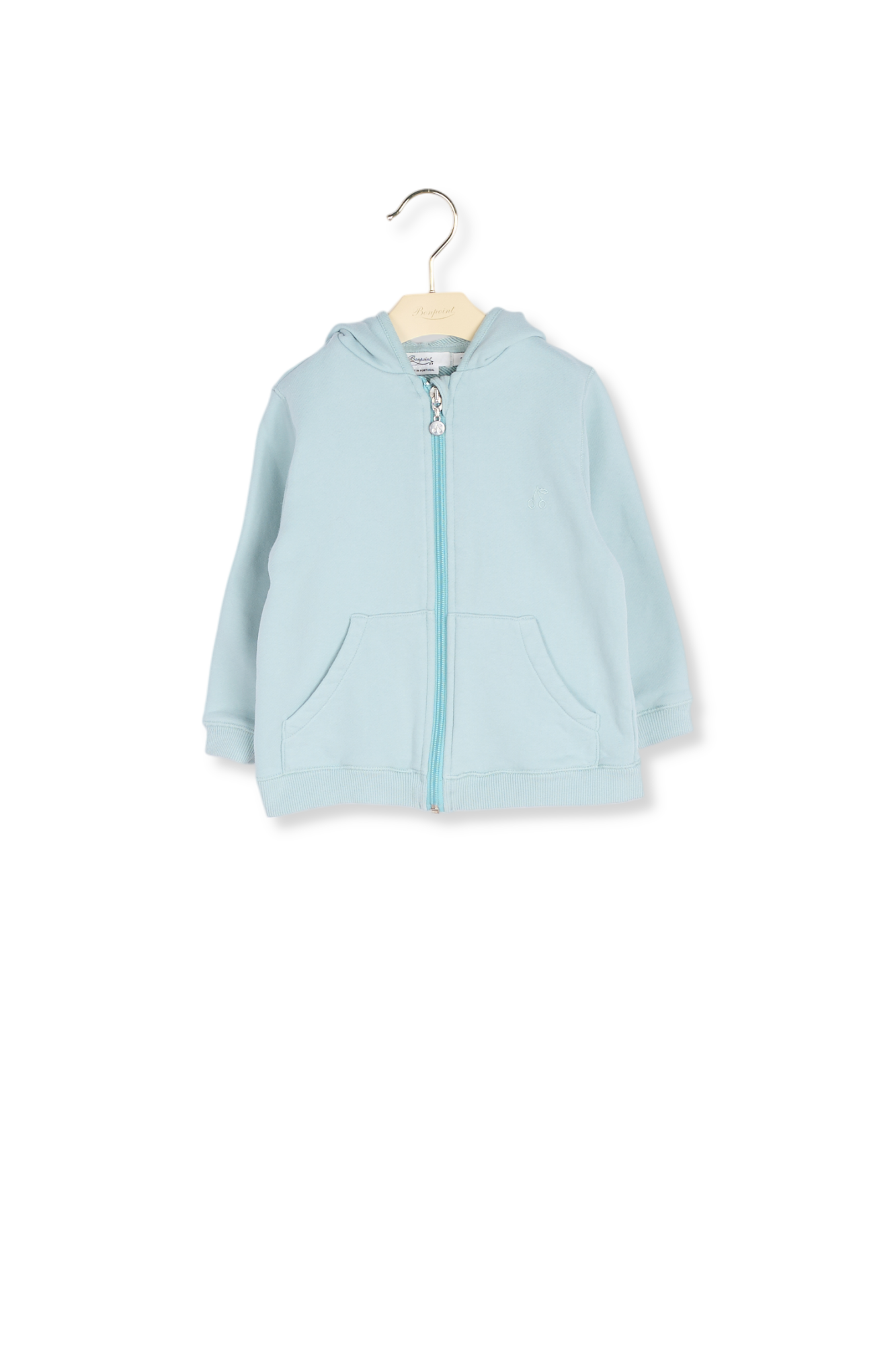 Sweat en molleton zippé Bonpoint Vintage seconde main photo 2