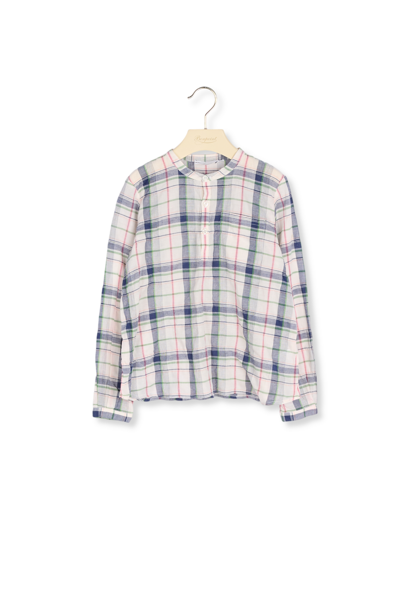 Chemise à carreaux Bonpoint Vintage seconde main photo 2