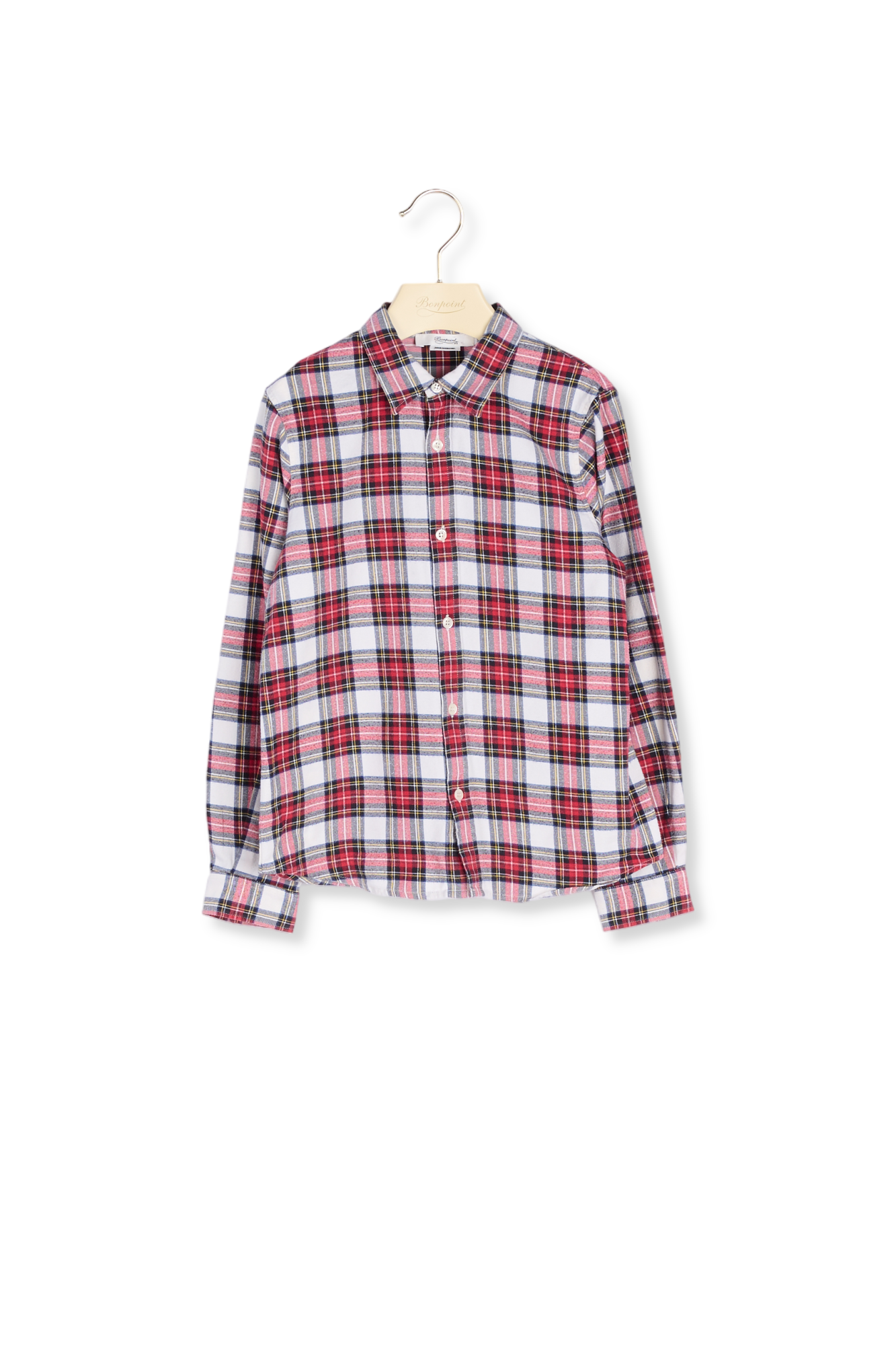 Chemise en twill émerisé Bonpoint Vintage seconde main photo 2