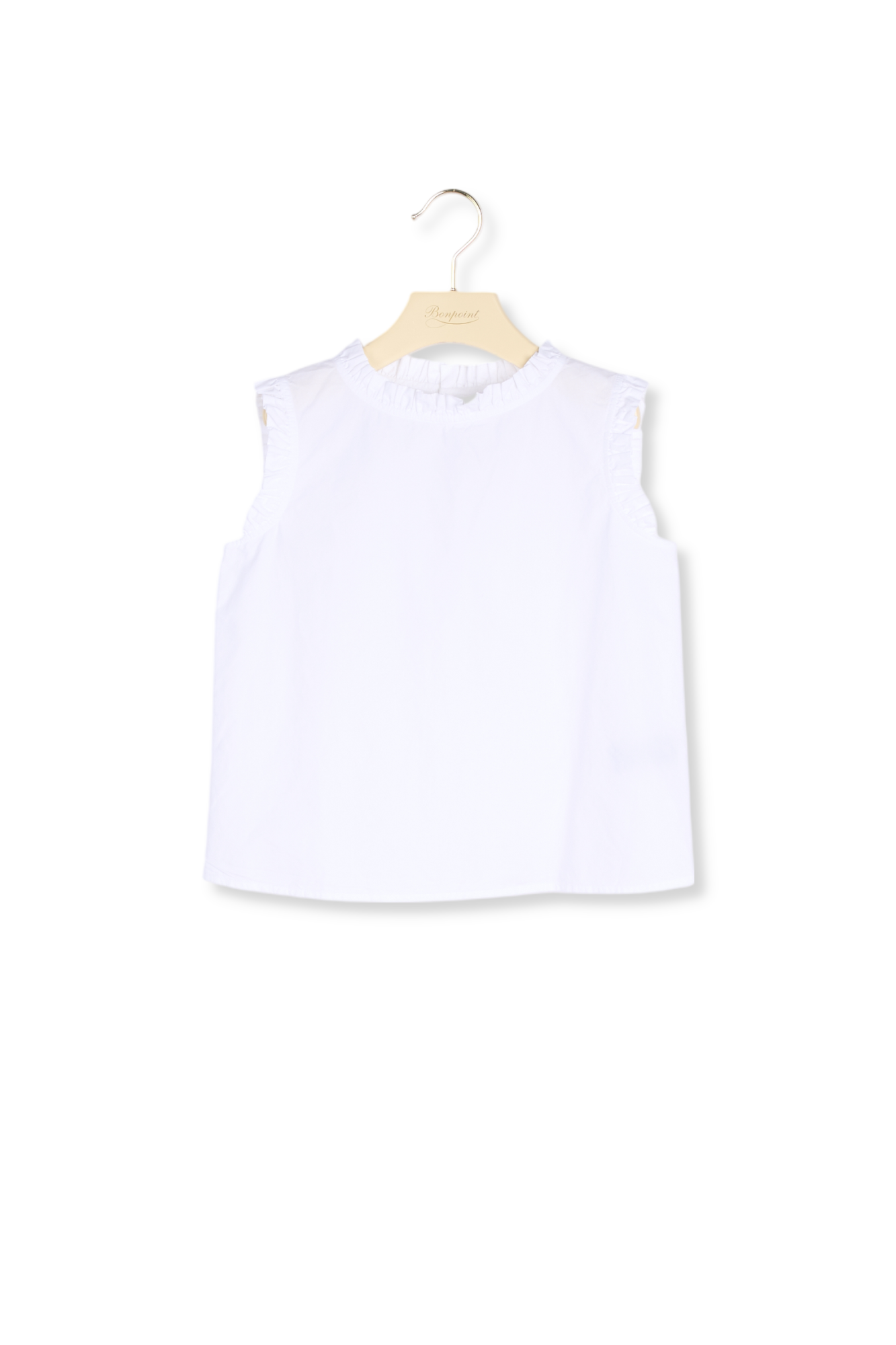 Blouse avec petits volants Bonpoint Vintage seconde main photo 2