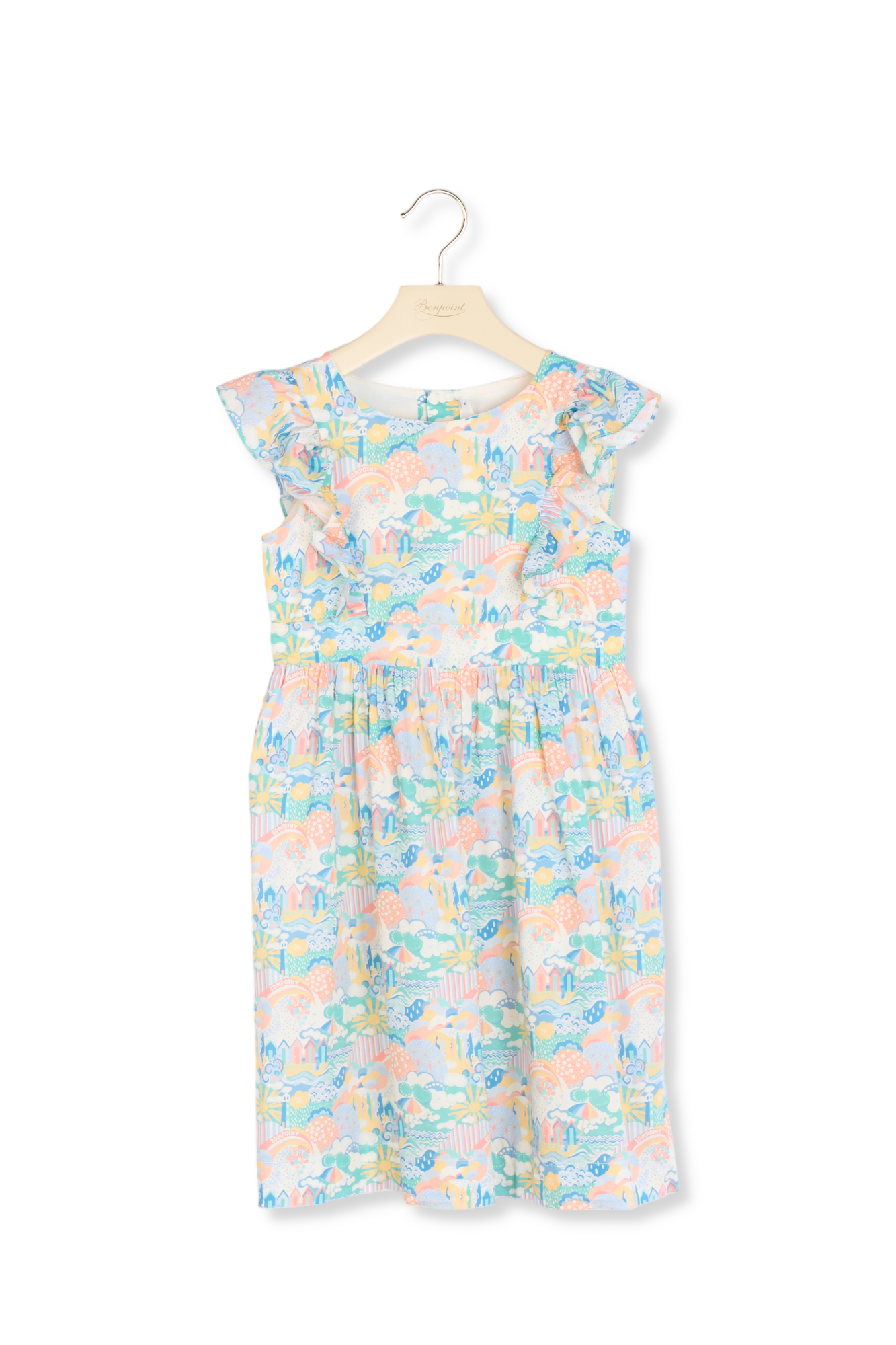 Robe en tissu Liberty exclusif Bonpoint Vintage seconde main photo 2