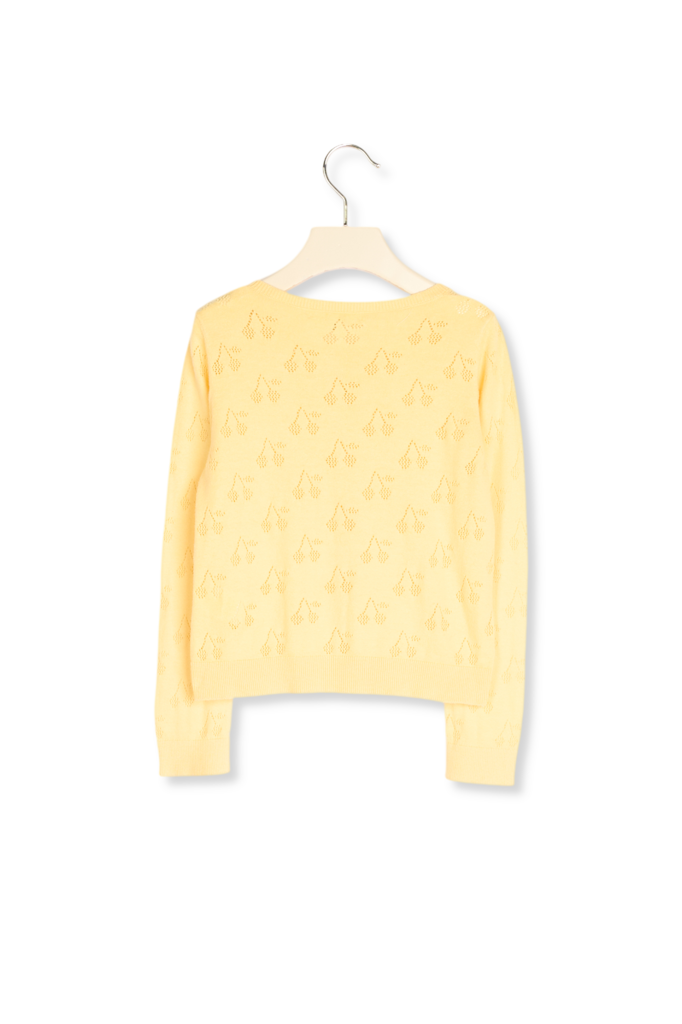 Cardigan en coton ajouré Bonpoint Vintage seconde main photo 2