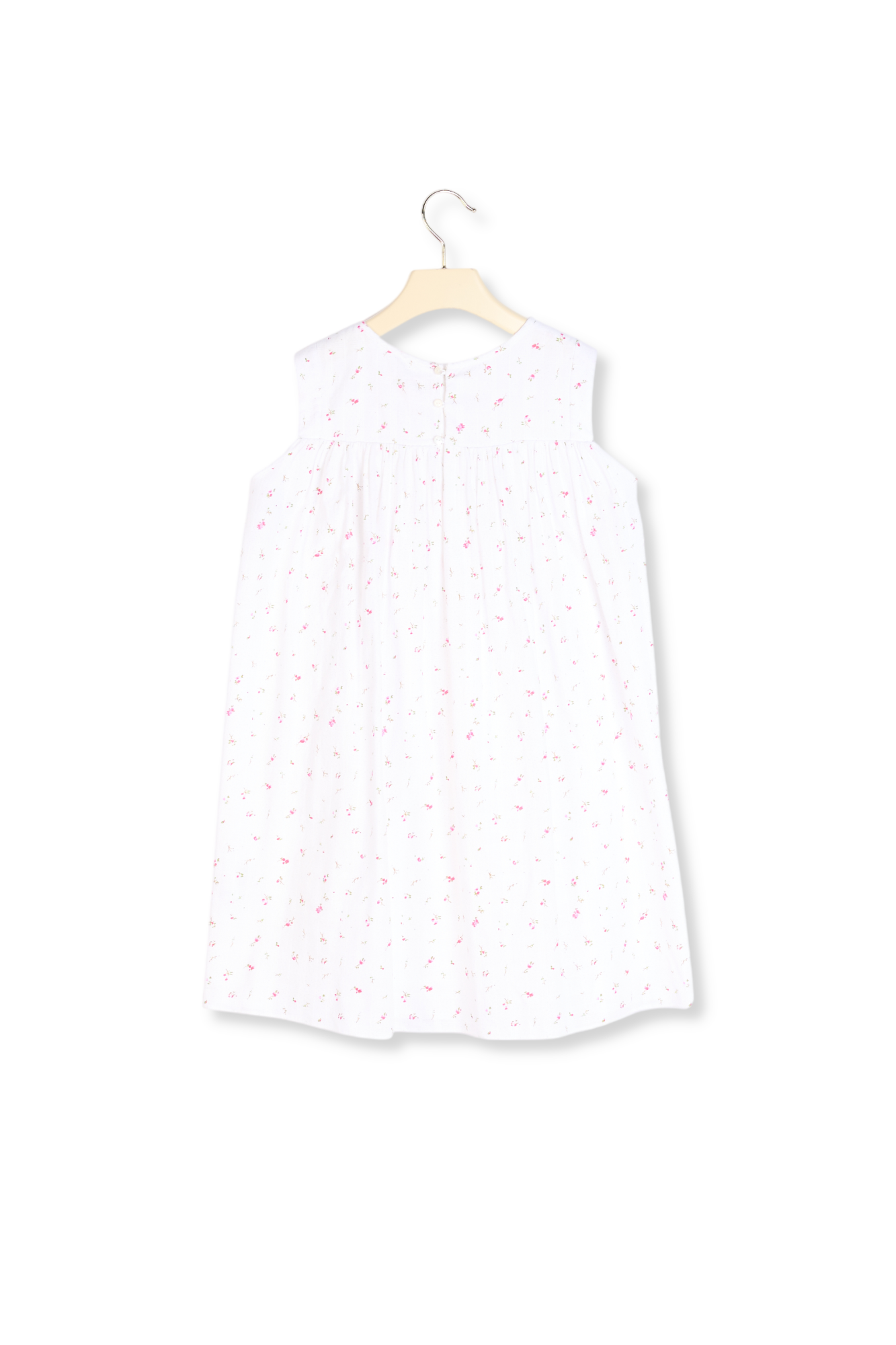 Robe en coton imprimé Bonpoint Vintage seconde main photo 2
