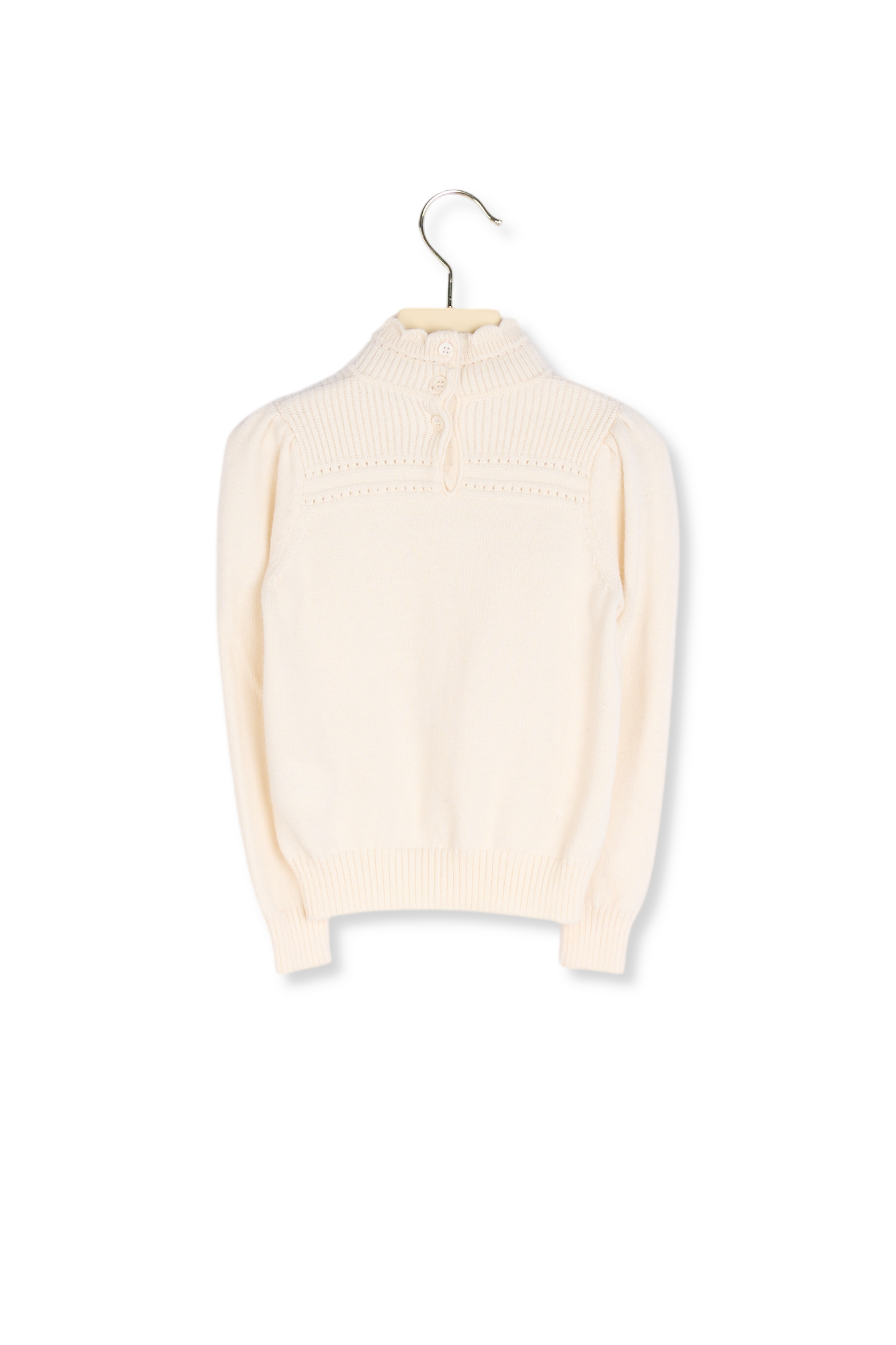 Pull en mérinos Bonpoint Vintage seconde main photo 3