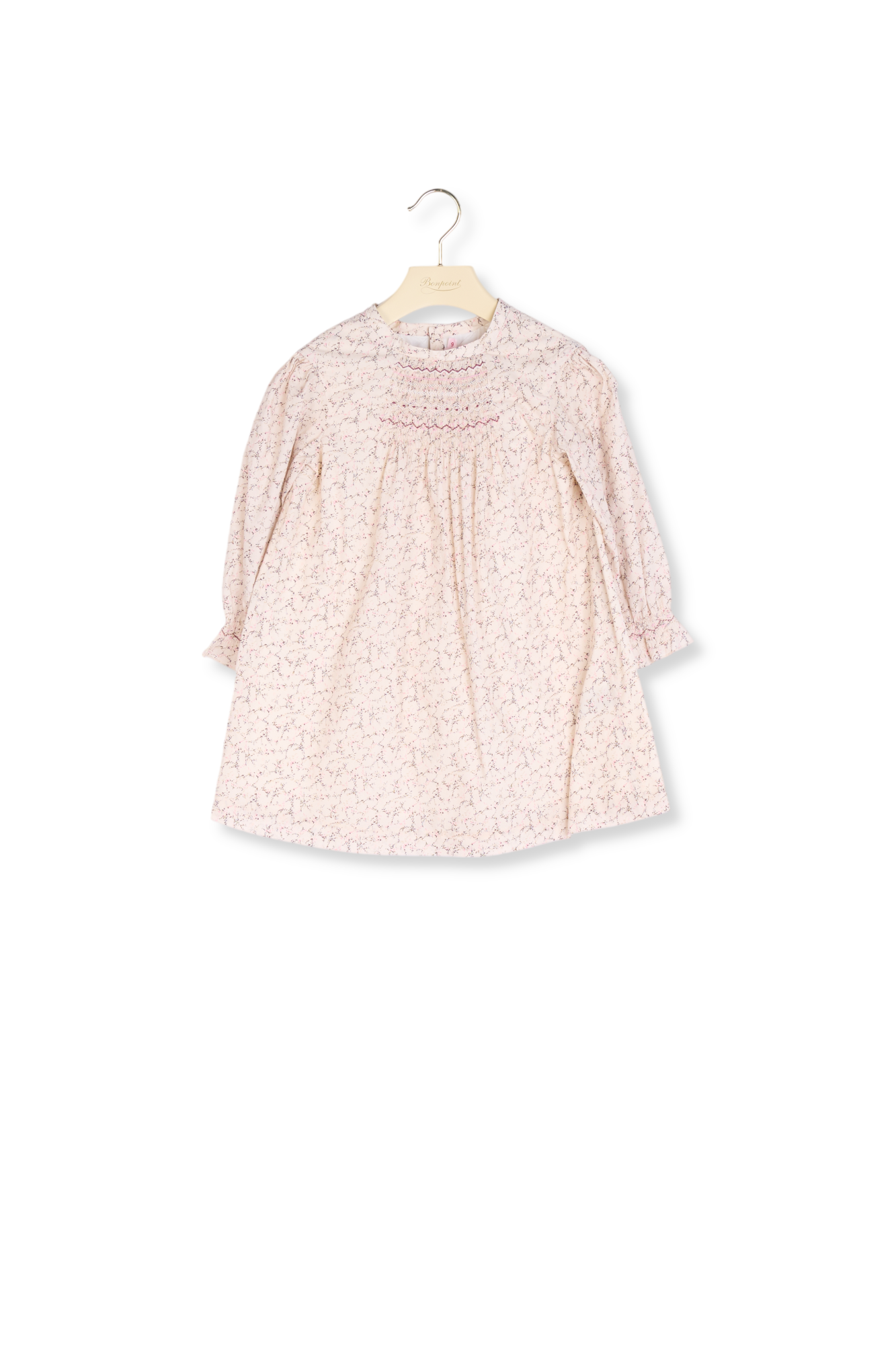 Robe smockée en tissu Liberty Bonpoint Vintage seconde main photo 1