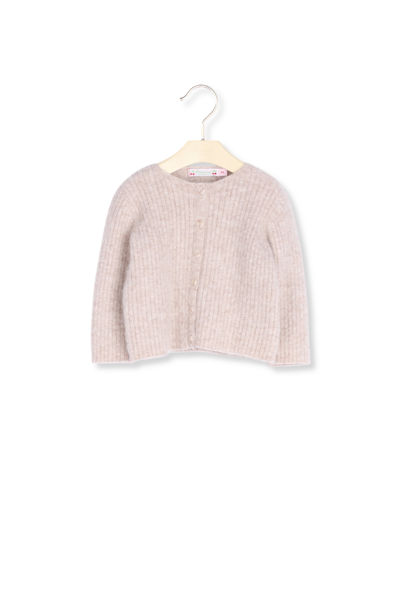 Cardigan à côtes Bonpoint Vintage seconde main photo 2