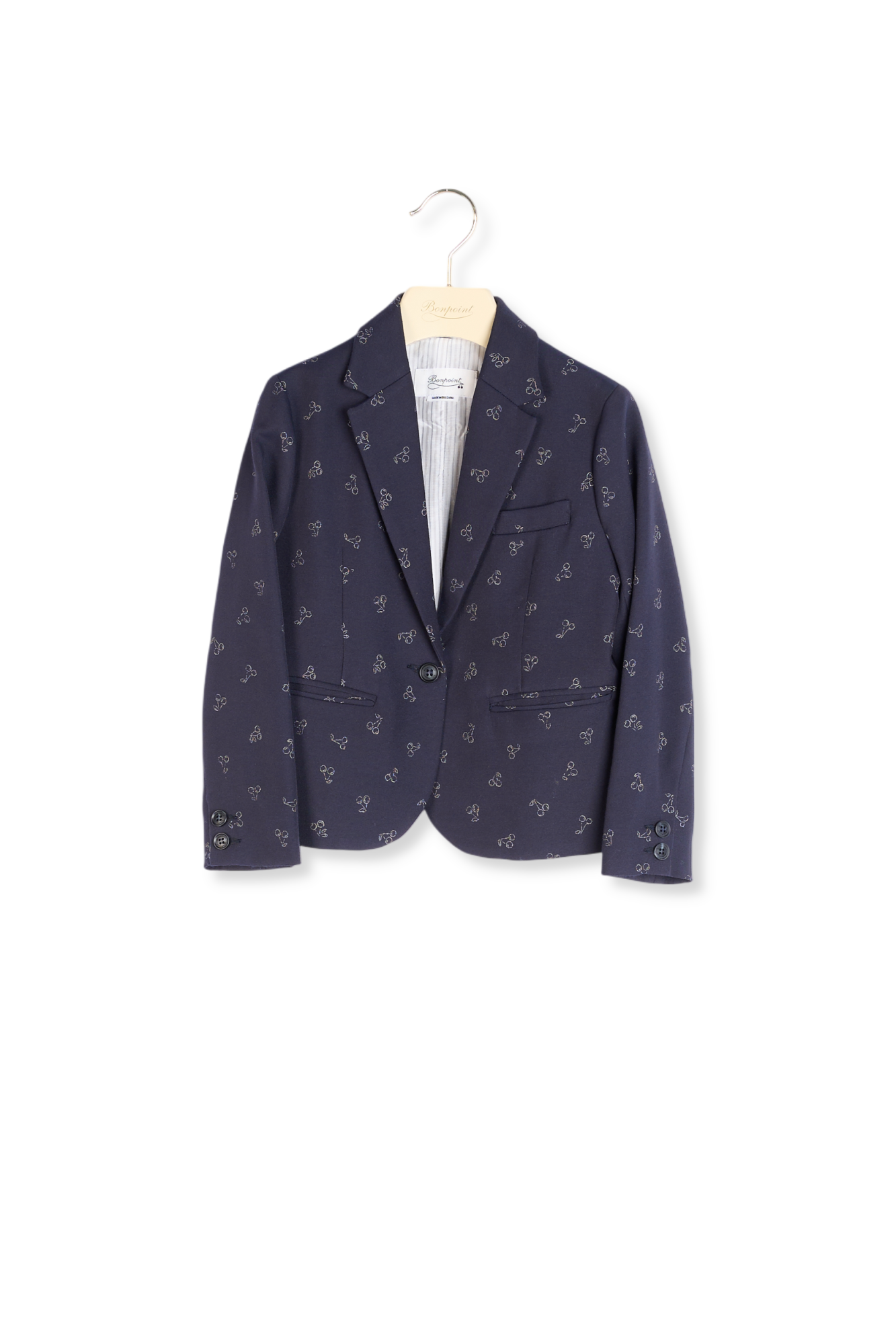 Veste en jacquard Bonpoint Vintage seconde main photo 1