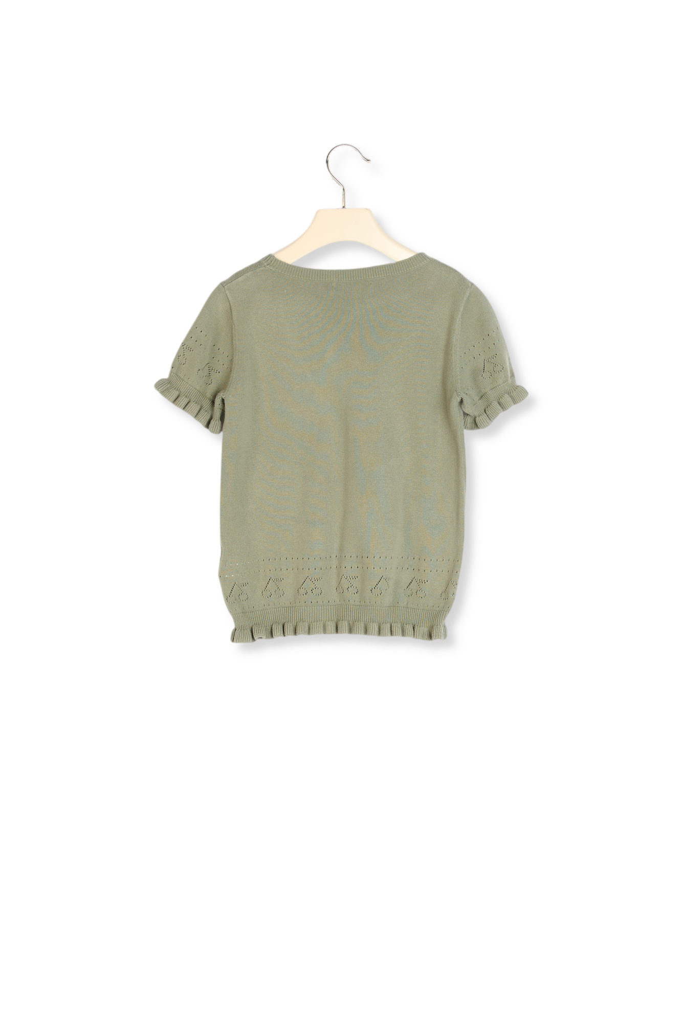Pull en coton ajouré Bonpoint Vintage seconde main photo 2