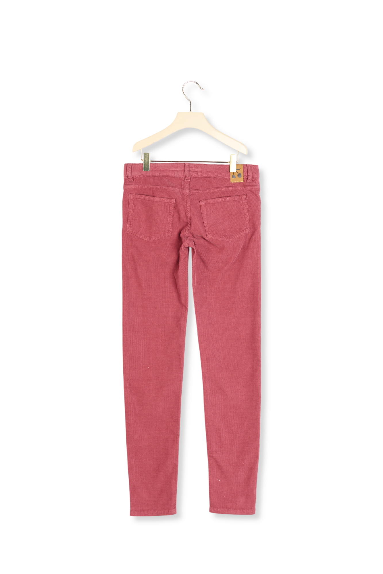 Pantalon slim  en velours milleraies Bonpoint Vintage seconde main photo 2