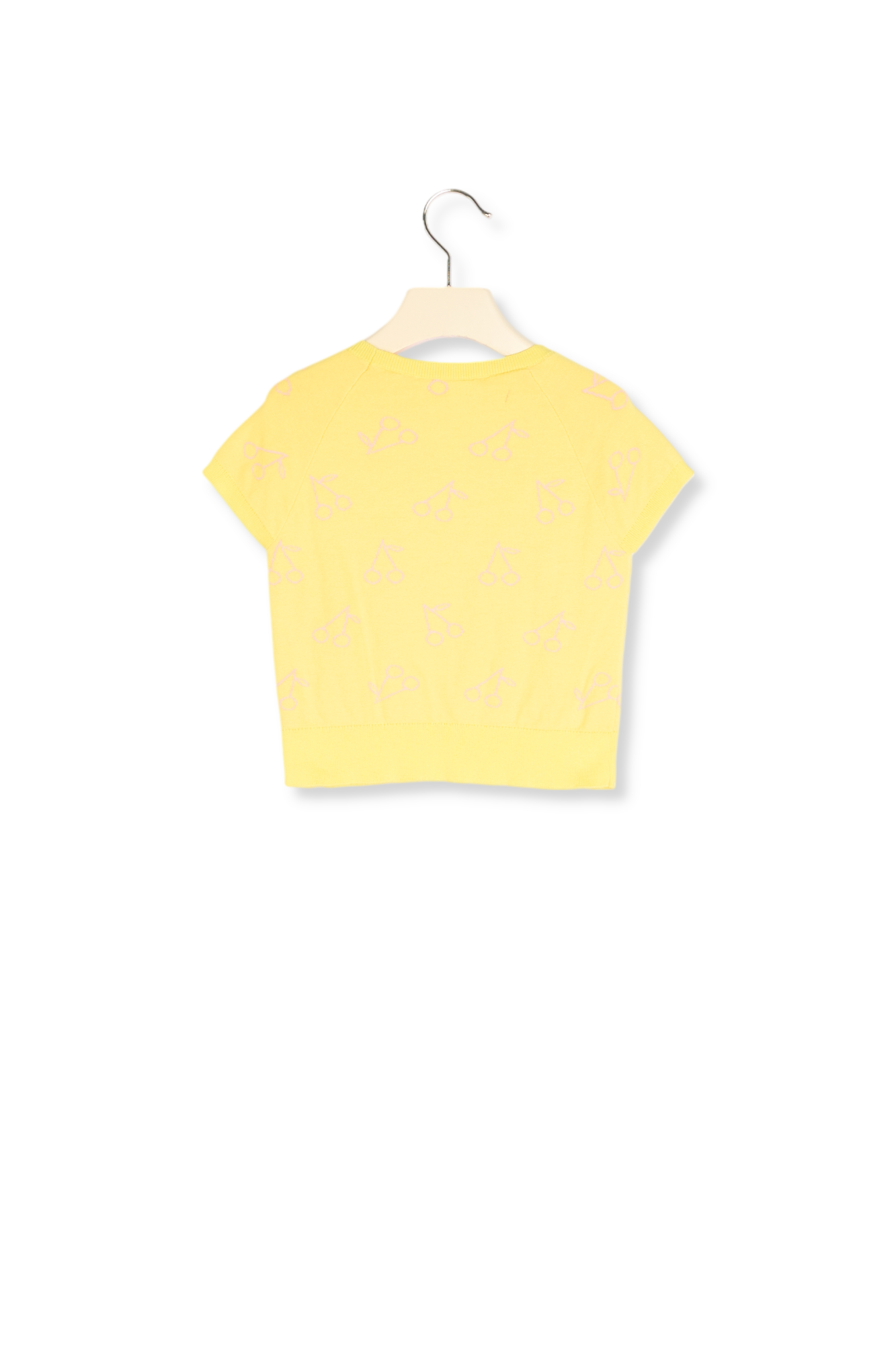 Pullover manches courtes Cerises Bonpoint Vintage seconde main photo 2