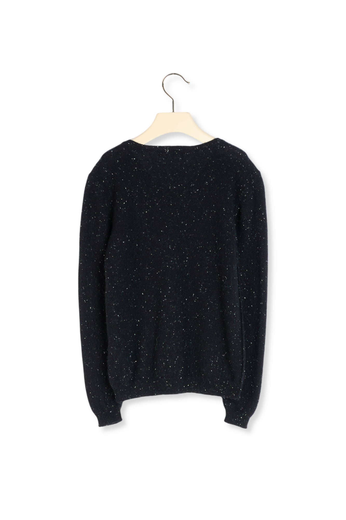 Pull col V en cachemire Bonpoint Vintage seconde main photo 3