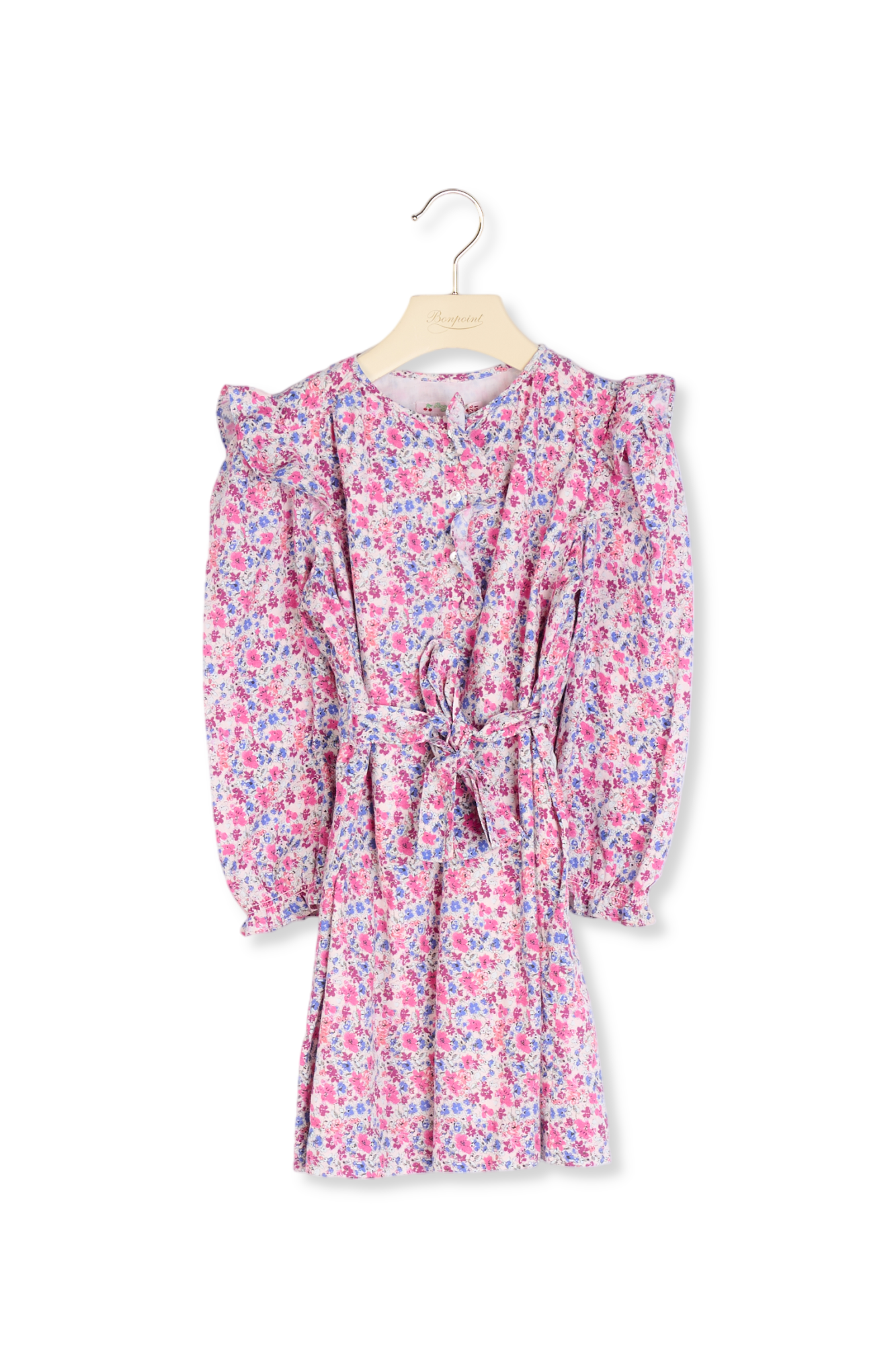 Robe en crêpe de coton Bonpoint Vintage seconde main photo 2