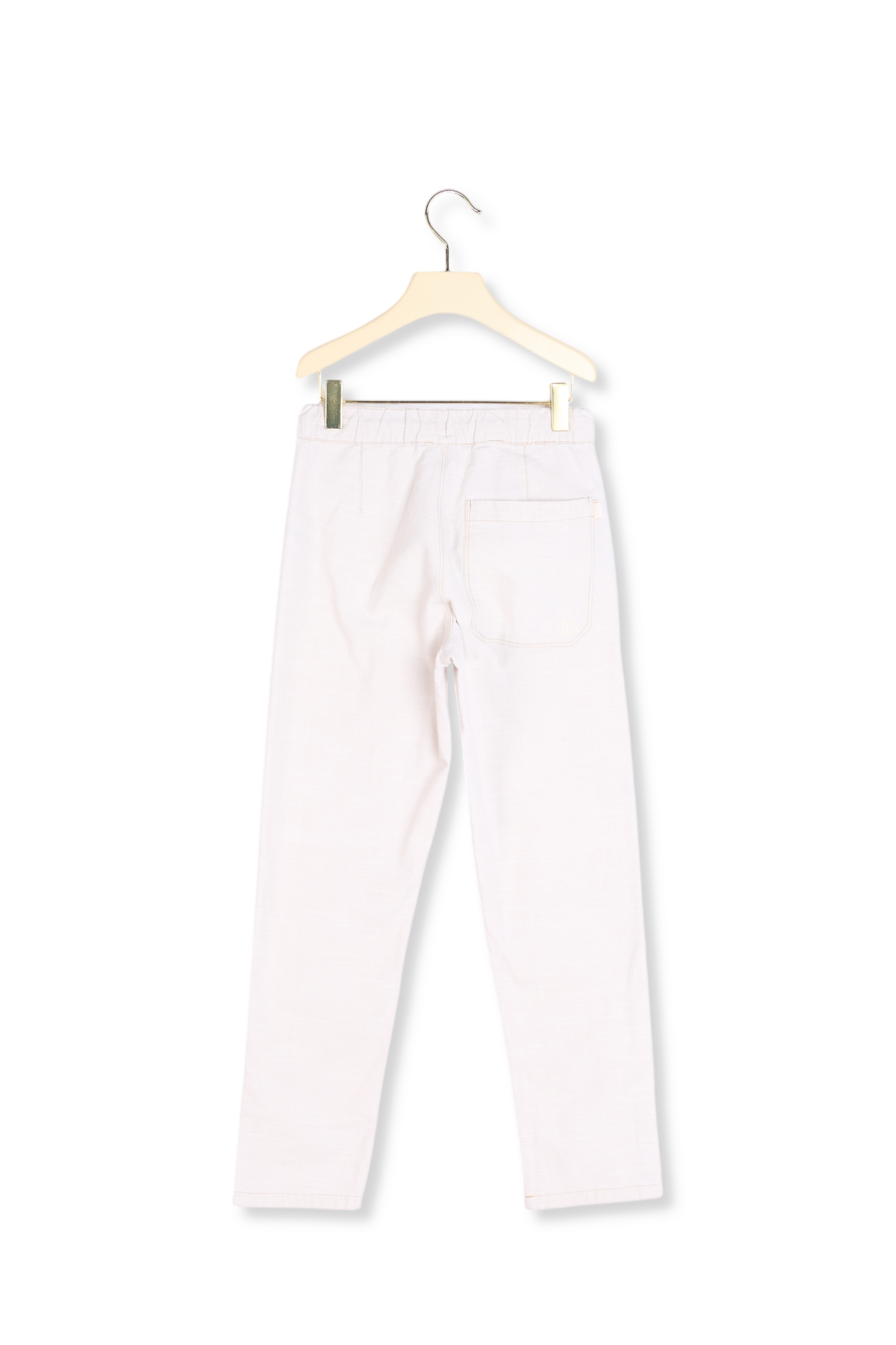 Pantalon ajustable en chambray Bonpoint Vintage seconde main photo 3