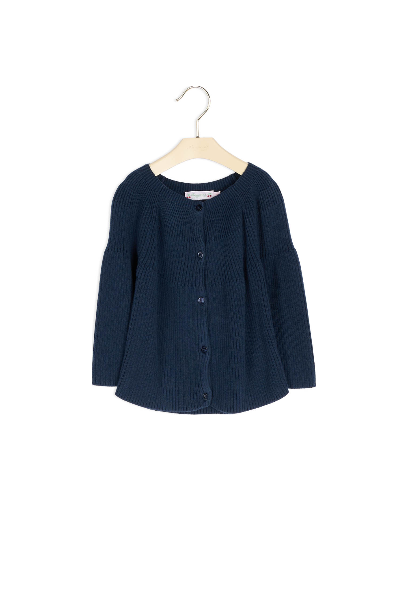 Cardigan à côtes Bonpoint Vintage seconde main photo 2