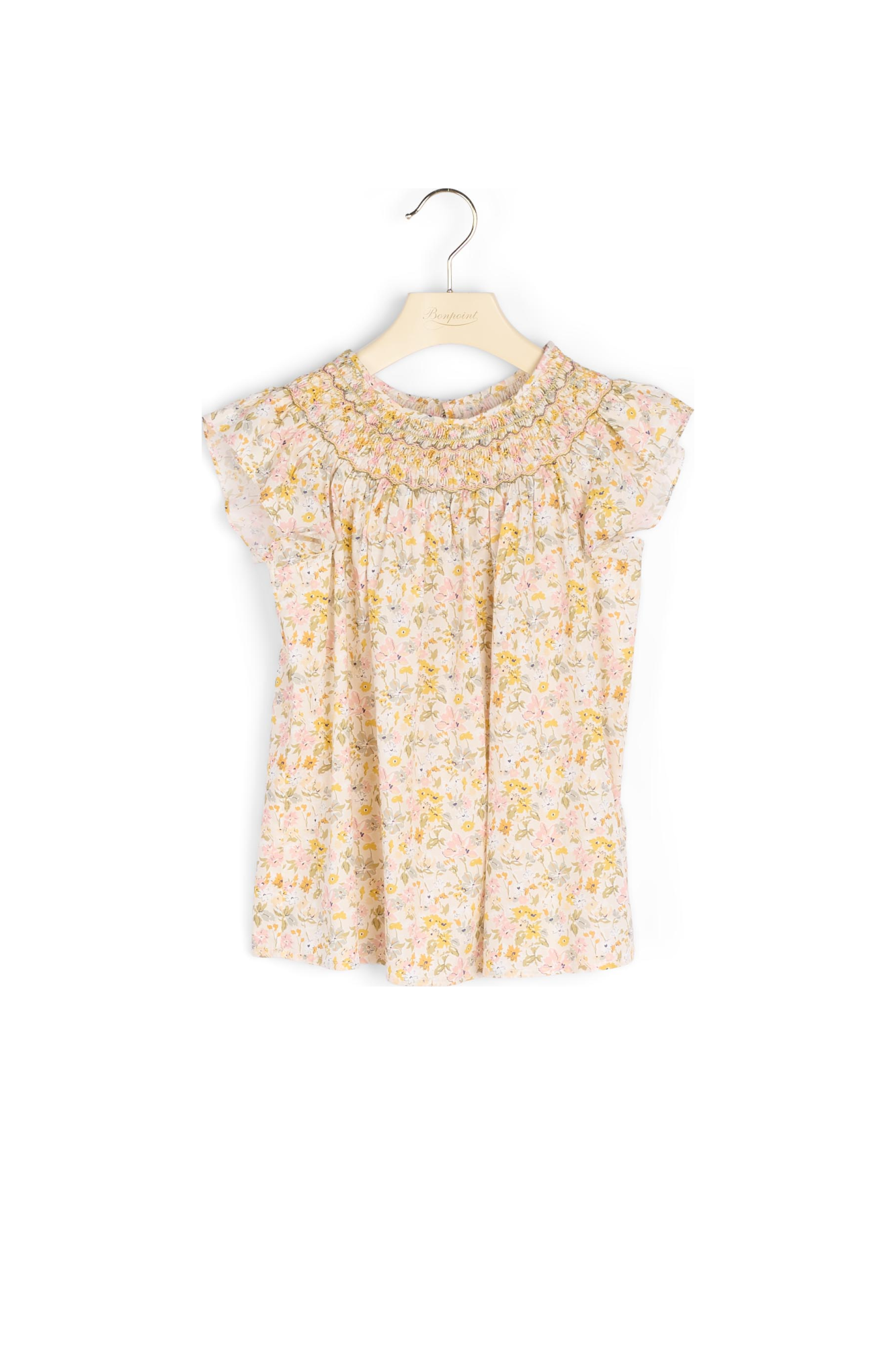 Blouse en tissu Liberty bio Bonpoint Vintage seconde main photo 2