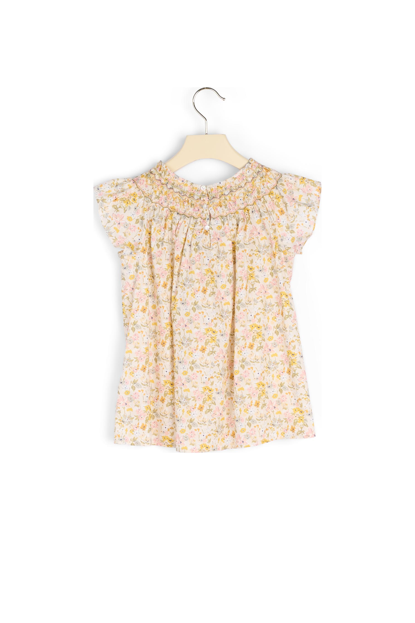 Blouse en tissu Liberty bio Bonpoint Vintage seconde main photo 3