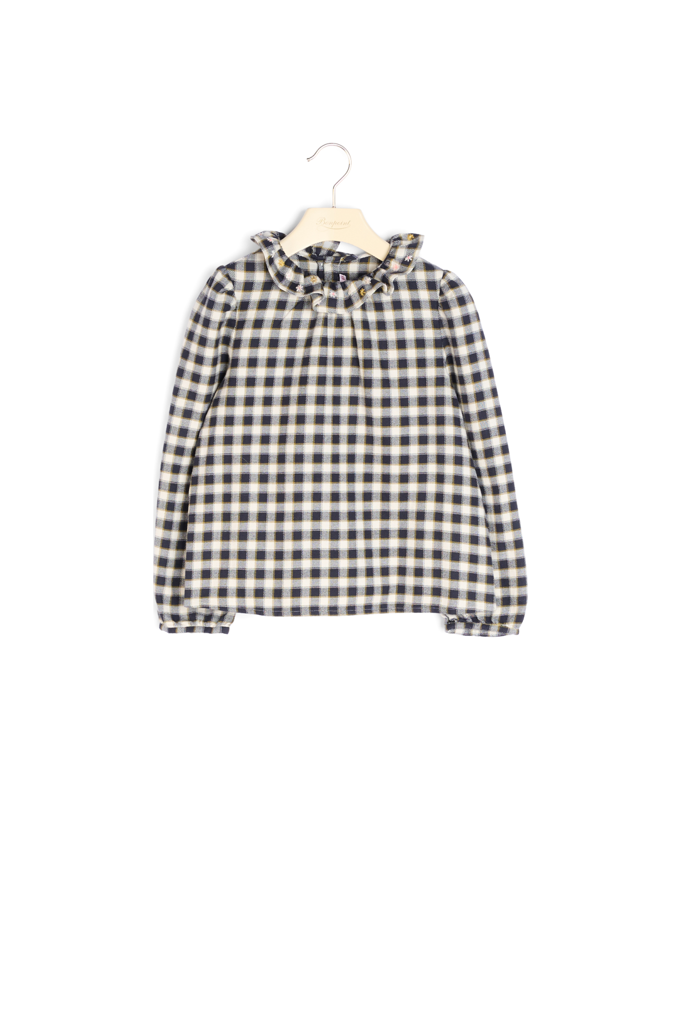 Blouse brodée Timber Bonpoint Vintage seconde main photo 2