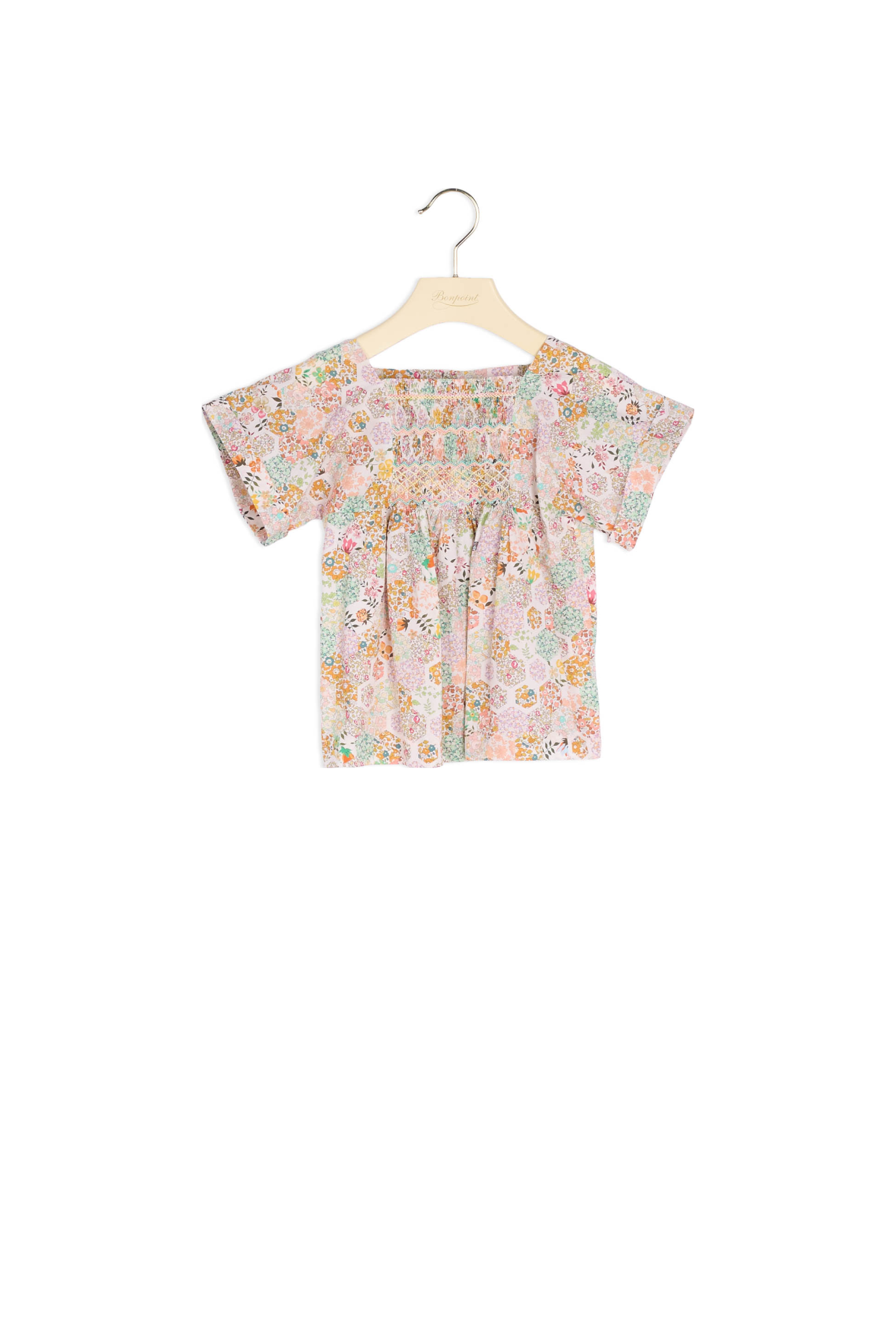Blouse Pays à motif Liberty Bonpoint Vintage seconde main photo 2