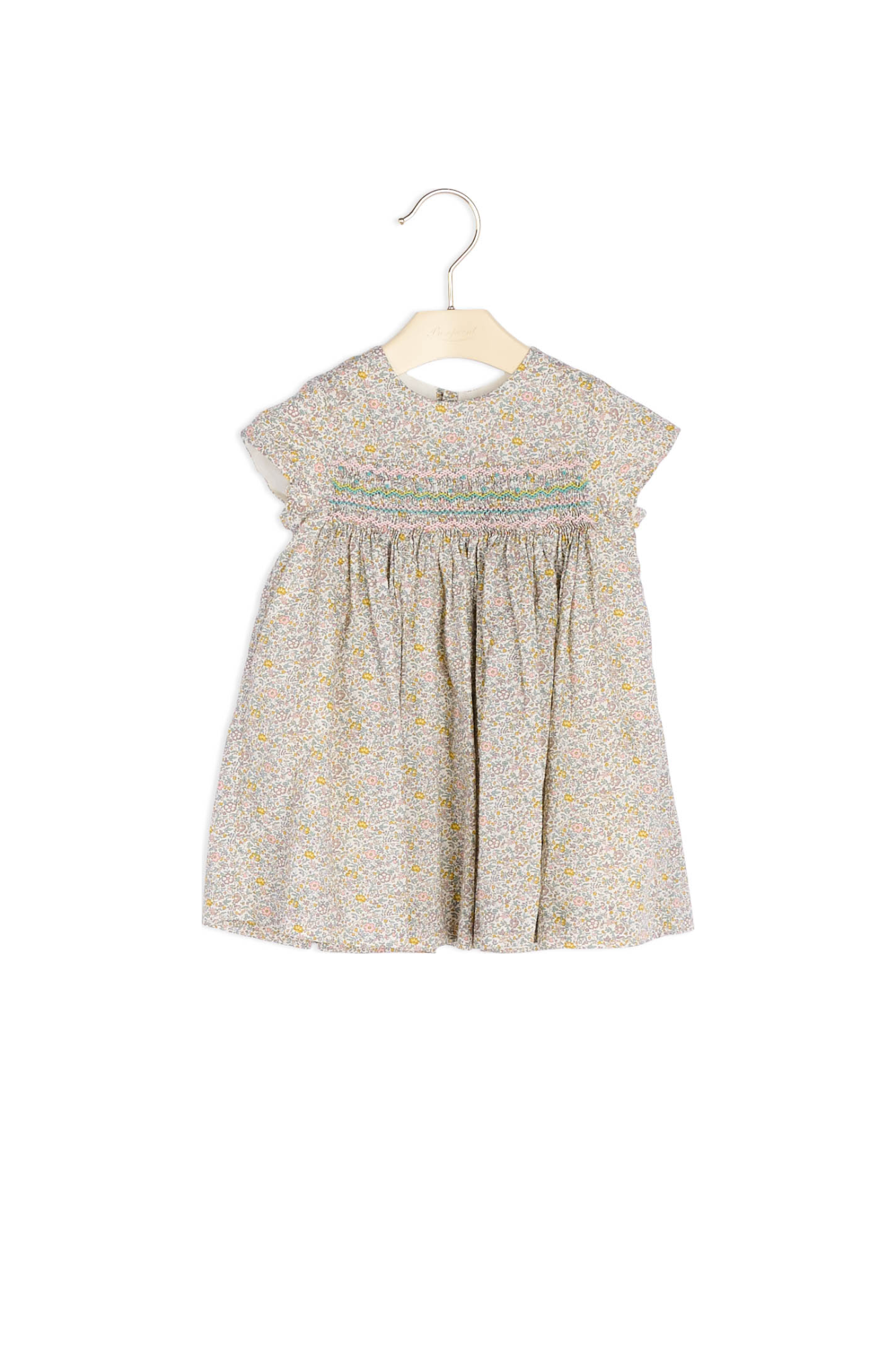 Robe en tissu Liberty exclusif Bonpoint Vintage seconde main photo 2