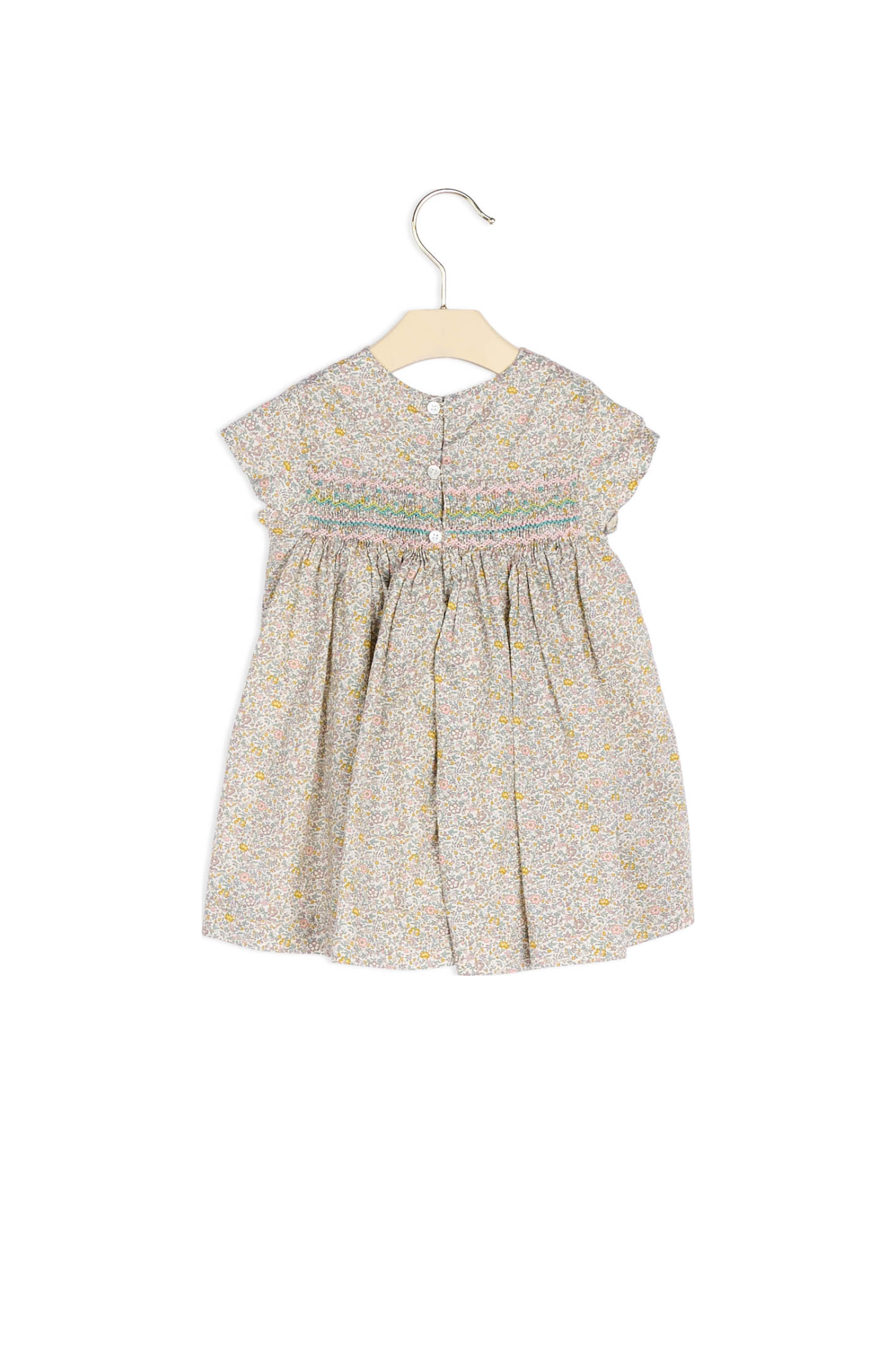 Robe en tissu Liberty exclusif Bonpoint Vintage seconde main photo 3
