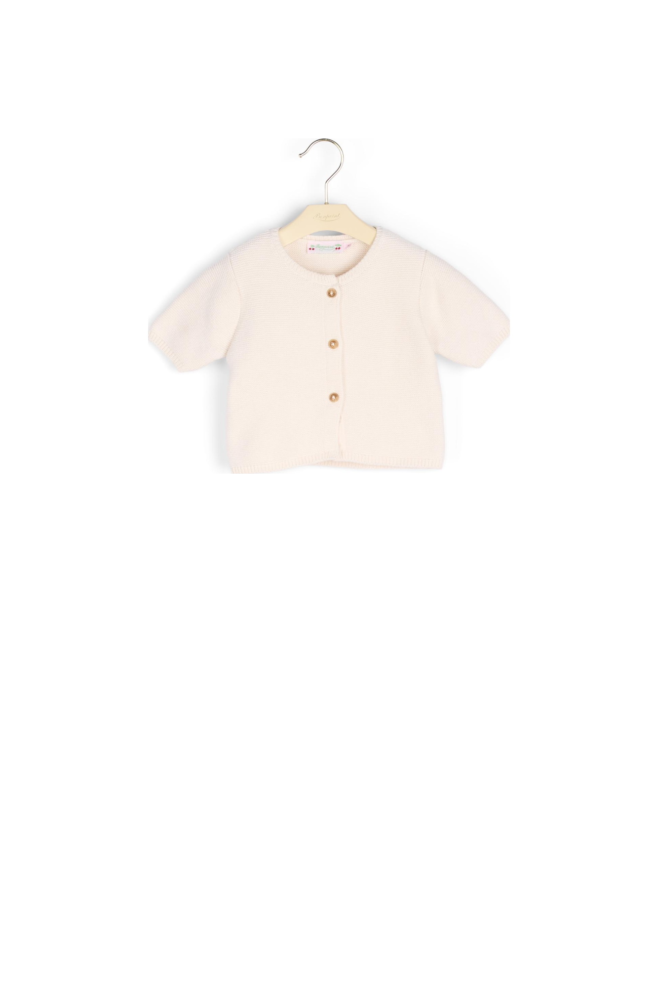 Cardigan en coton et cachemire Bonpoint Vintage seconde main photo 1