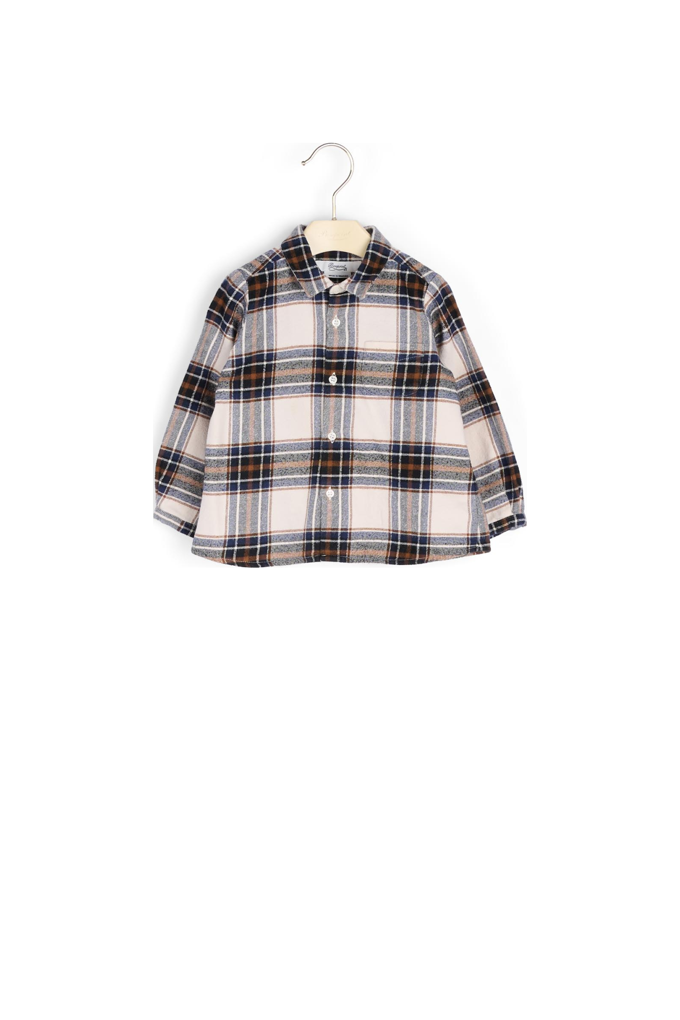 Chemise en twill émerisé Bonpoint Vintage seconde main photo 2