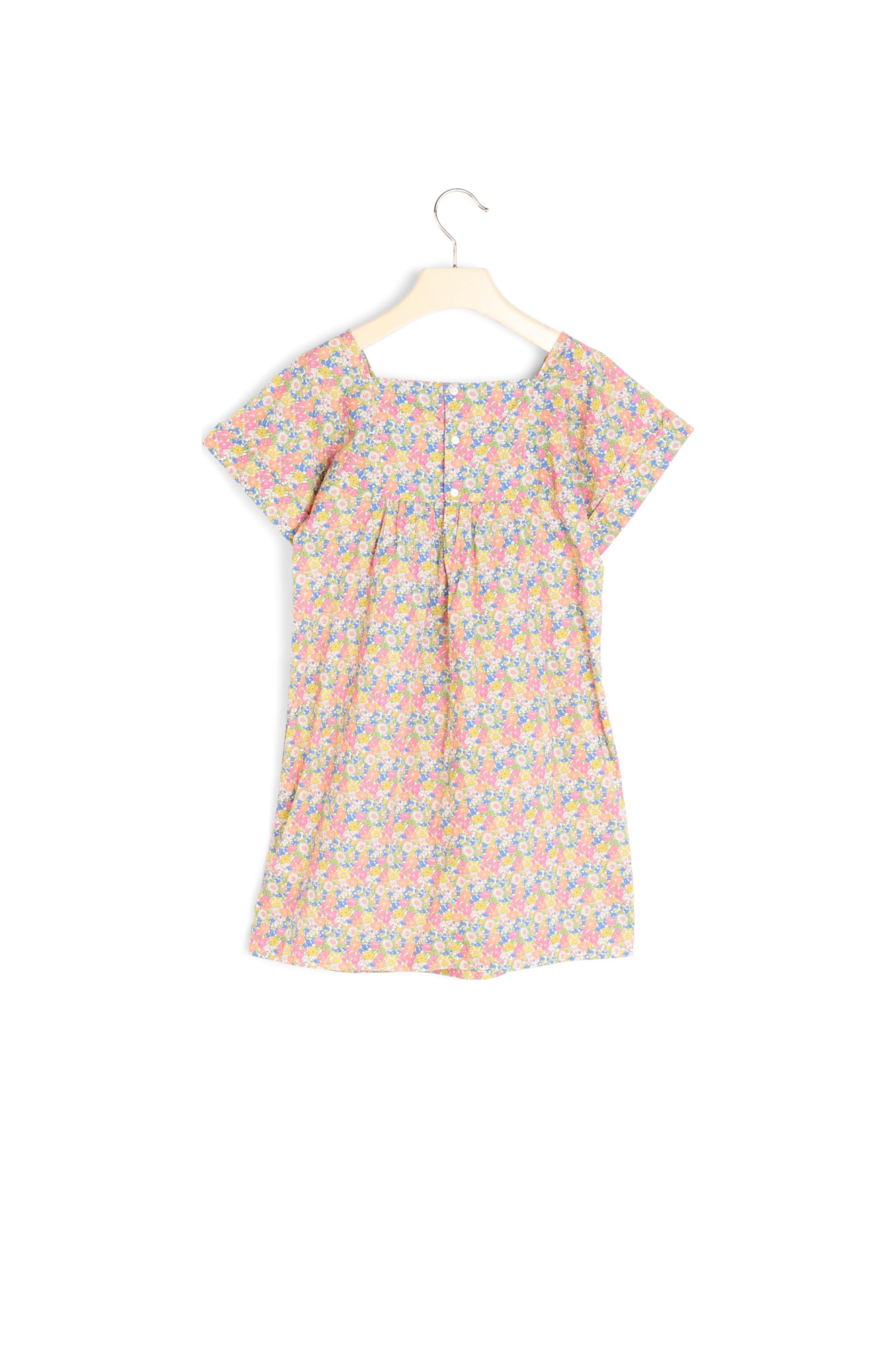 Robe en tissu liberty exclusif Bonpoint Vintage seconde main photo 3