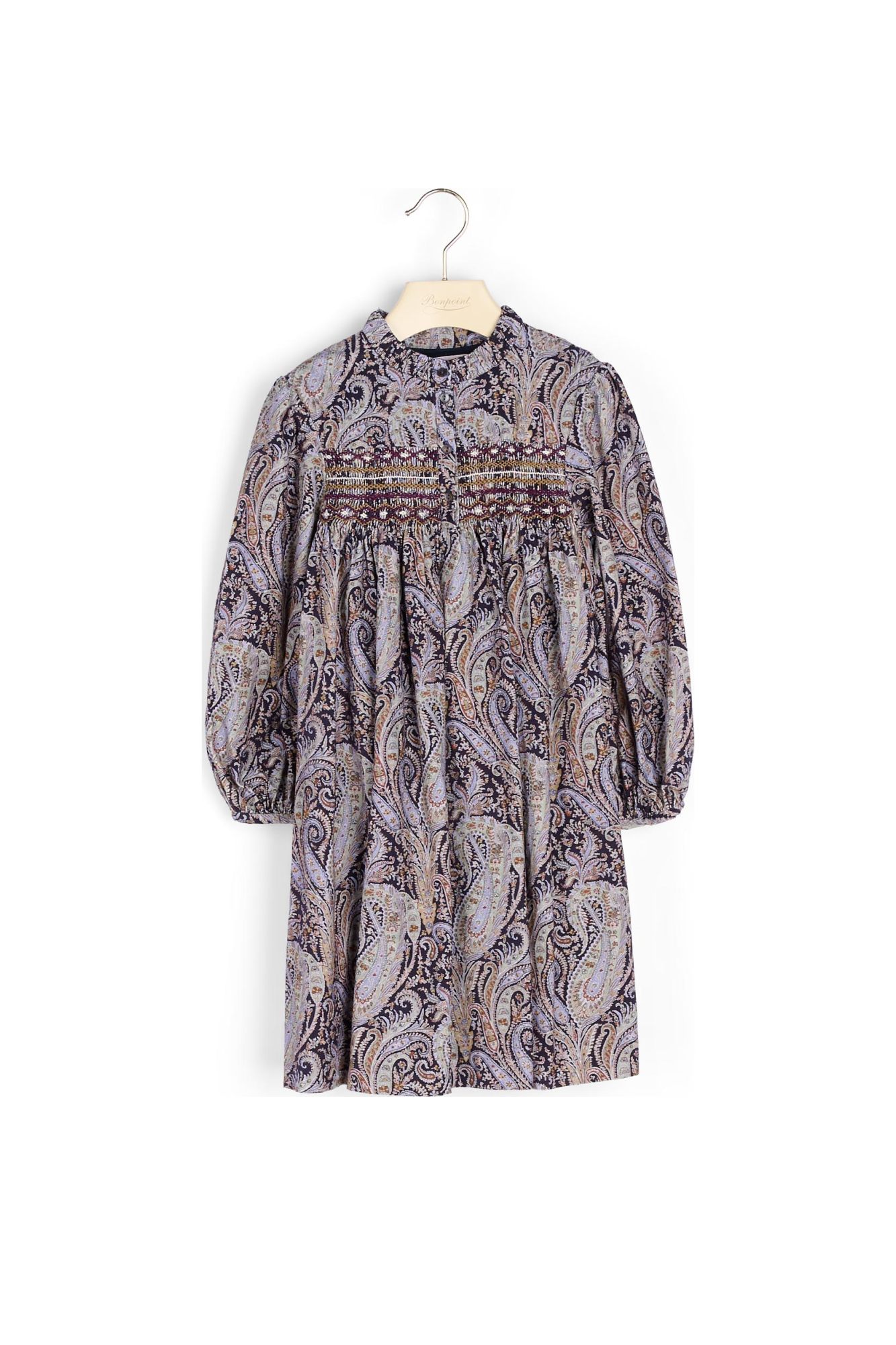 Robe en velours Liberty Bonpoint Vintage seconde main photo 1