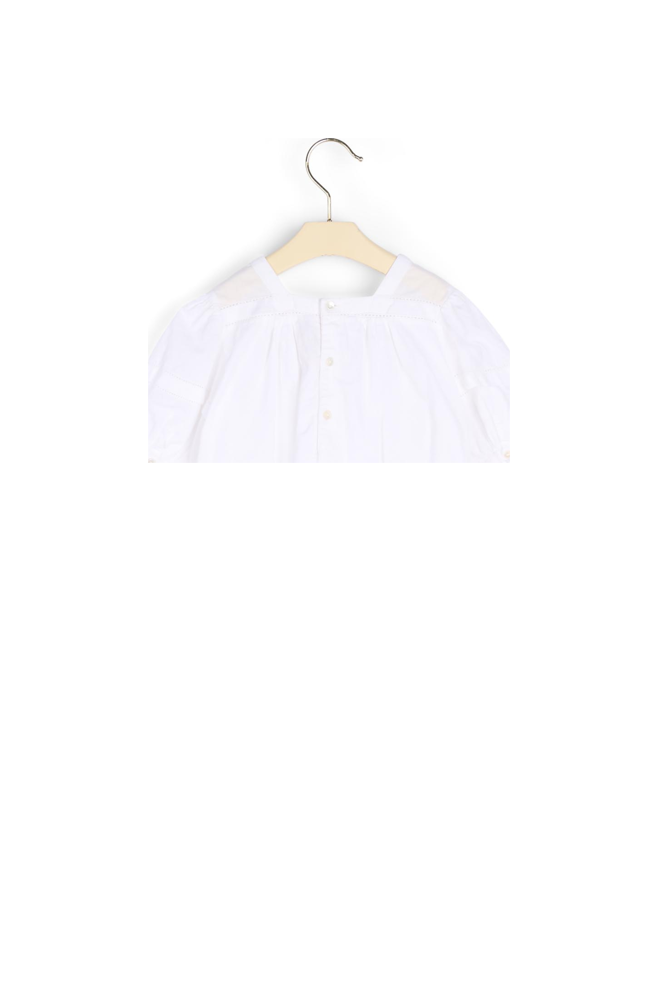 Robe en voile de coton brodé Bonpoint Vintage seconde main photo 2