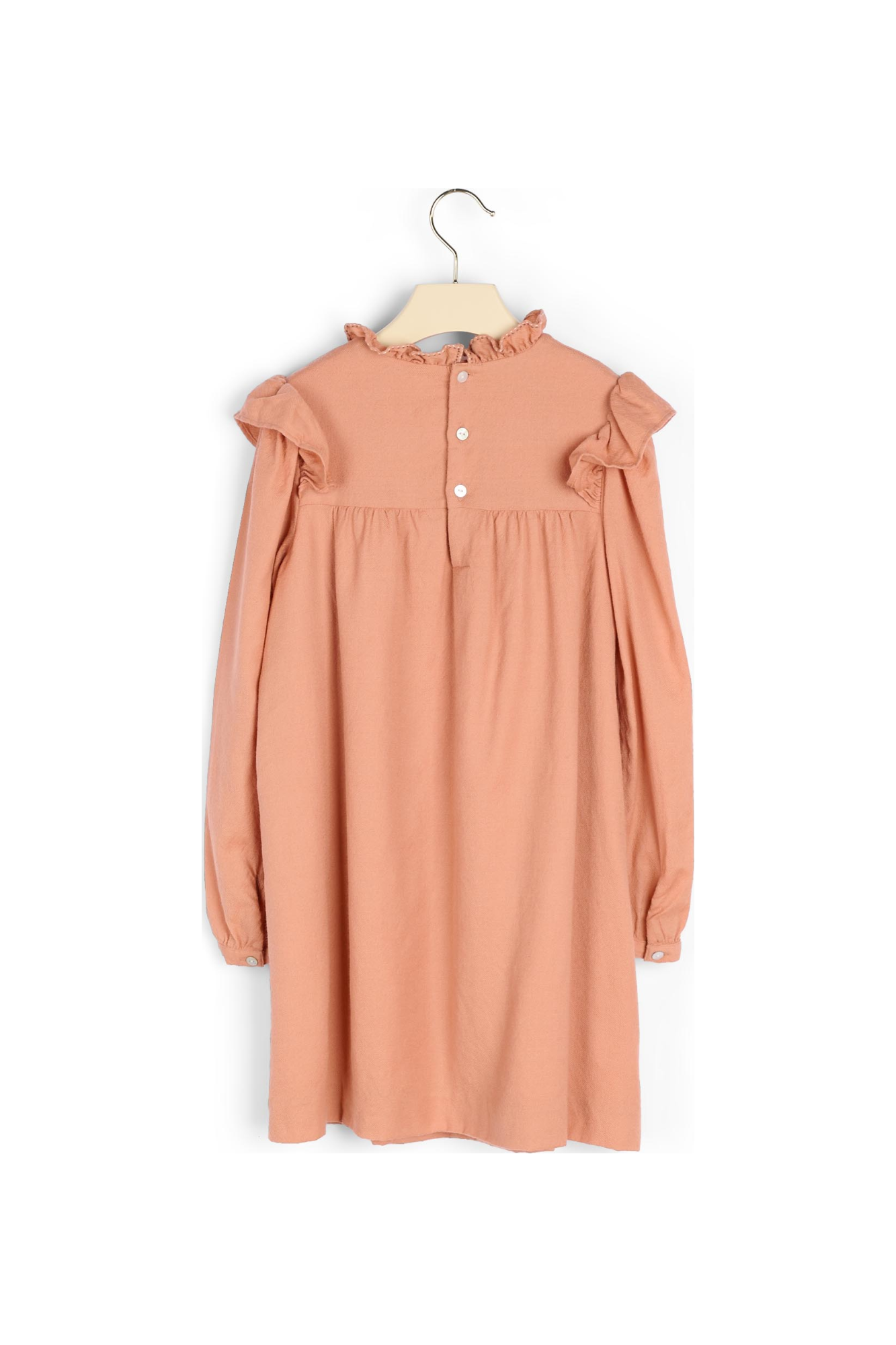 Robe volantée et brodée Bonpoint Vintage seconde main photo 3