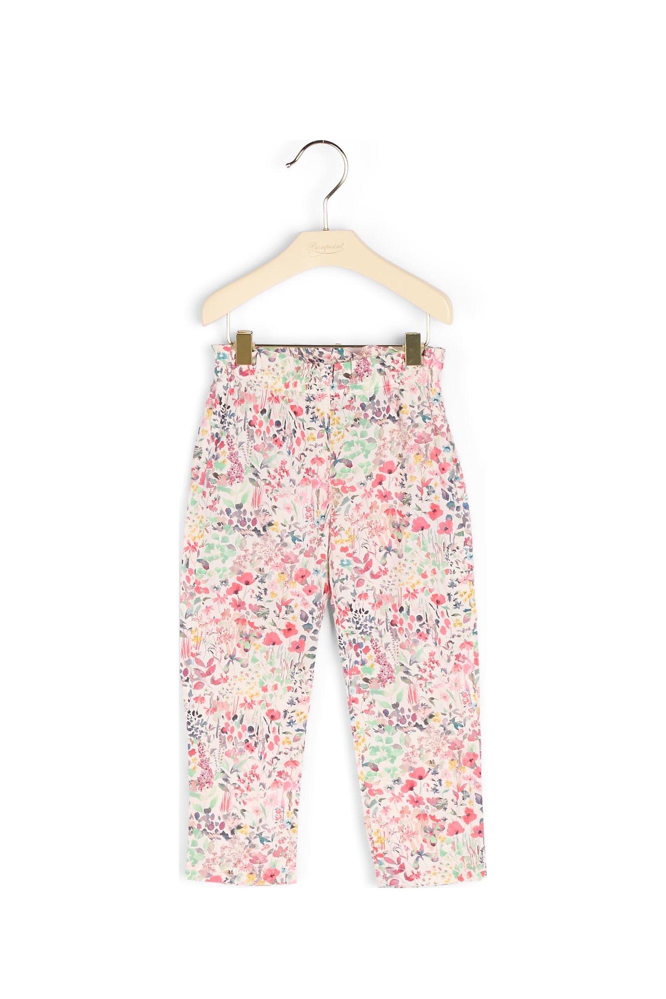 Pantalon en coton Liberty Bonpoint Vintage seconde main photo 1